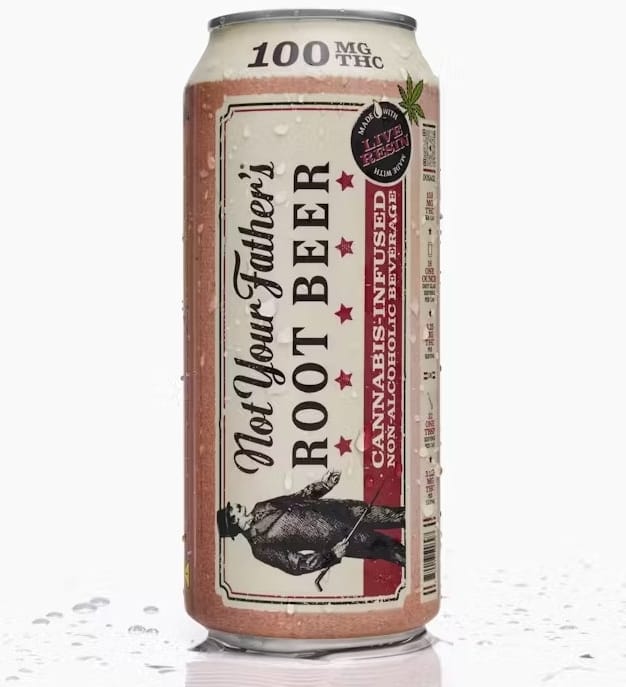 Root Beer 16oz Drink 100mg - Not Your Father's -  - $10 - Drinks