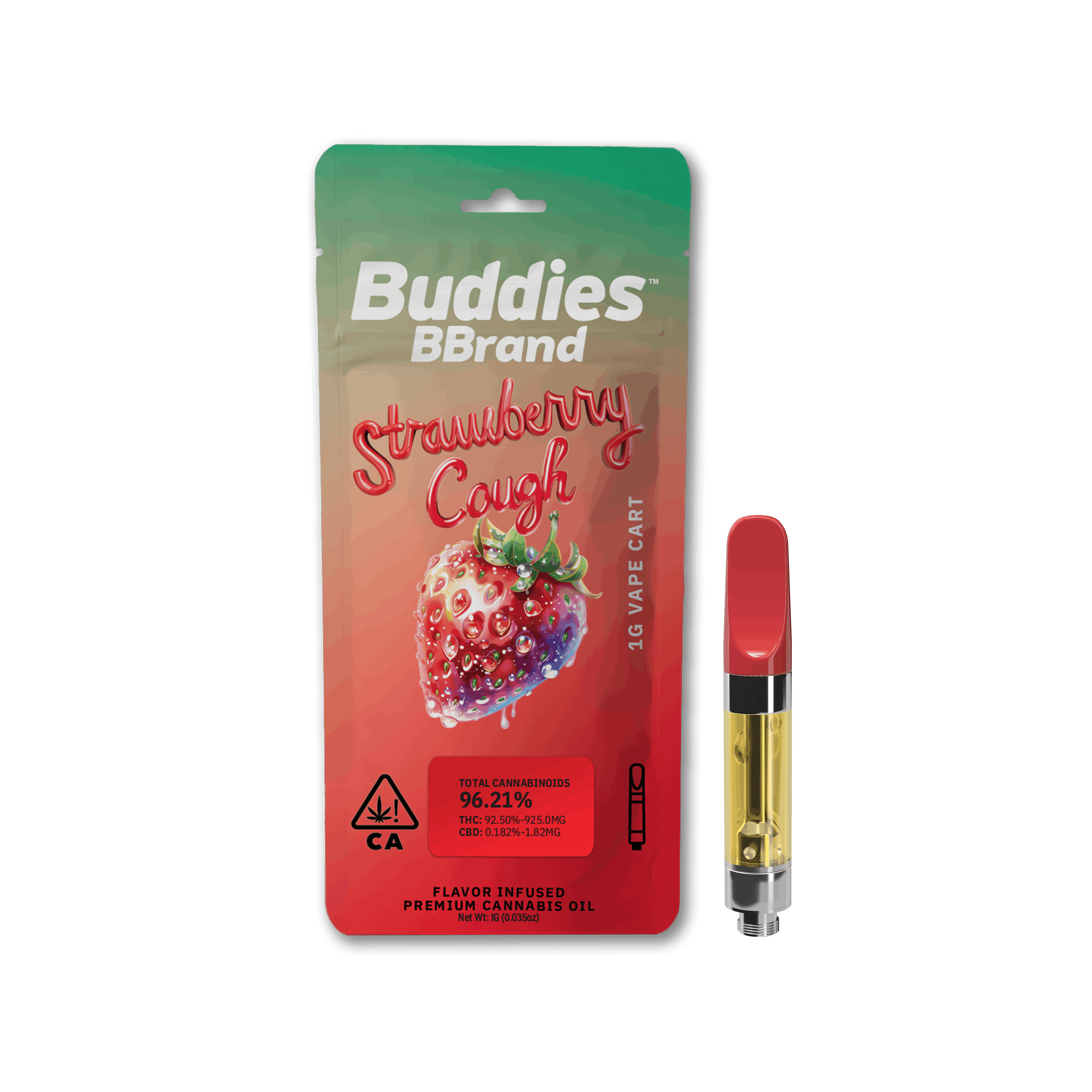 Buddies: Strawberry Cough - Flavor