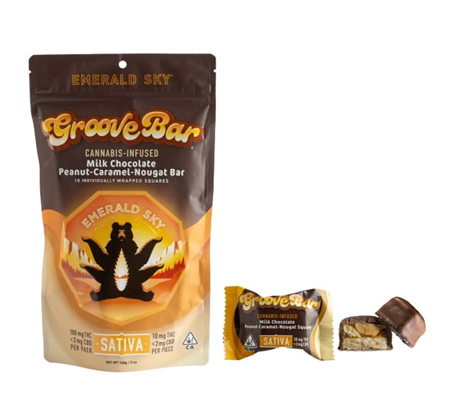 SATIVA CLASSIC GROOVE BAR | 10-PACK | EMERALD SKY