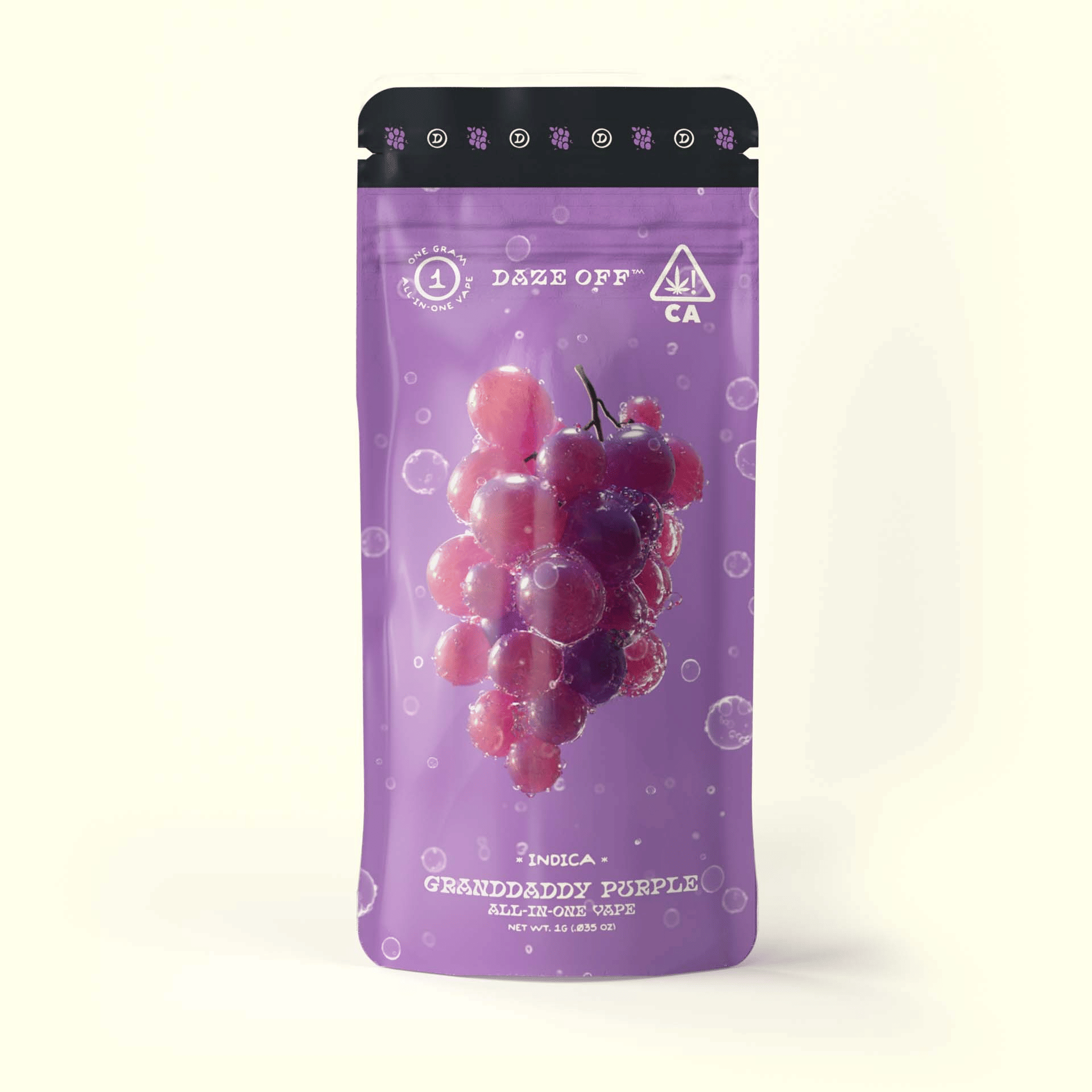 Grandaddy Purple All-In-One Vape - Daze Off - Gram - $30 - All-in-Ones