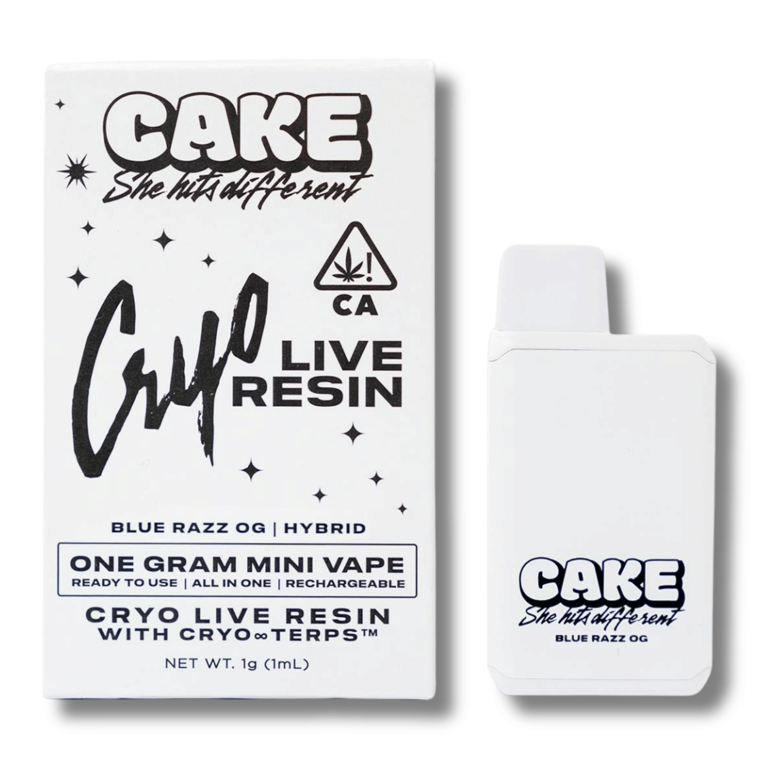 Og Kush Live Resin 1g AIO - Cake -  - $33 - Vapes
