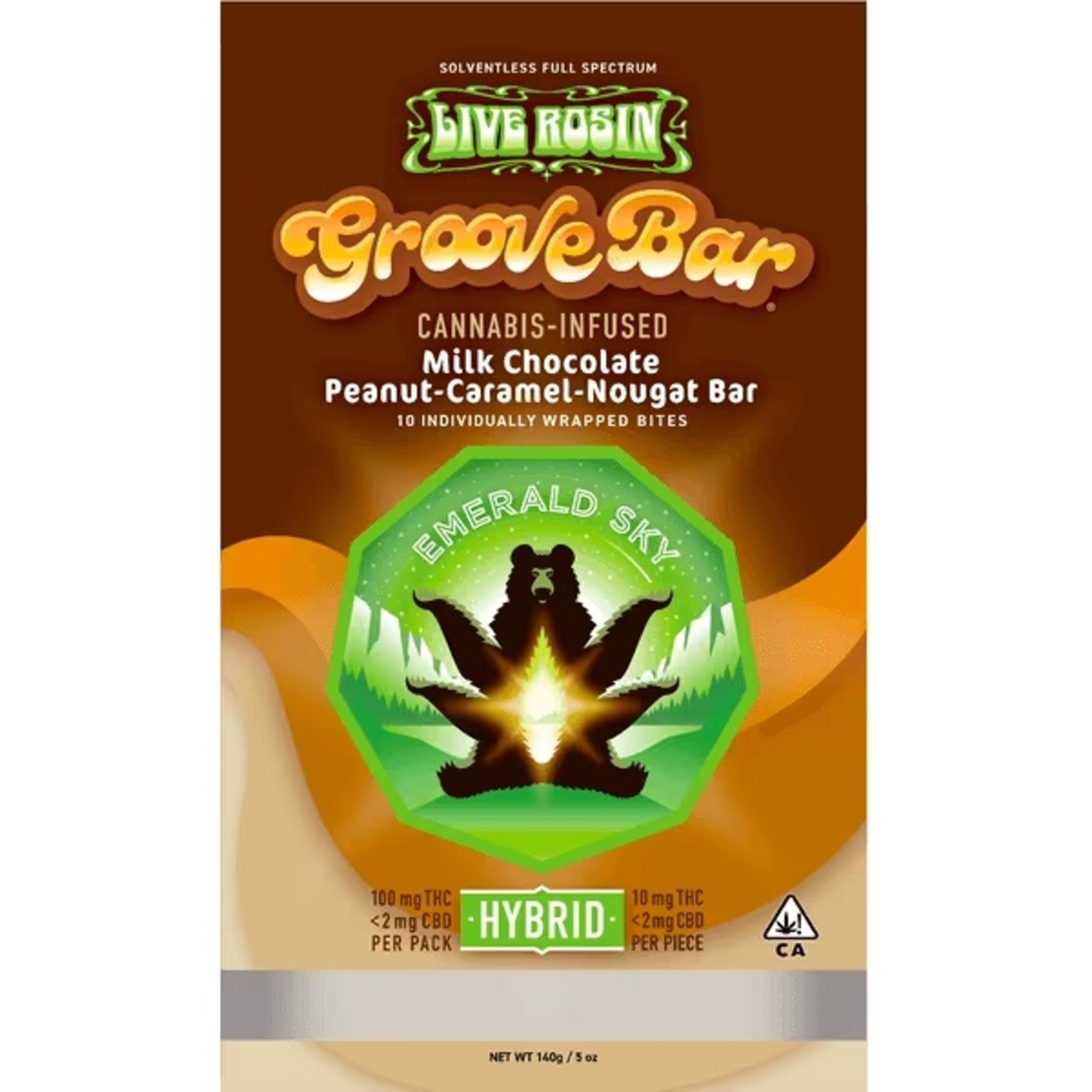 Groove Bar - Emerald Sky - Hybrid - $32 - Edibles