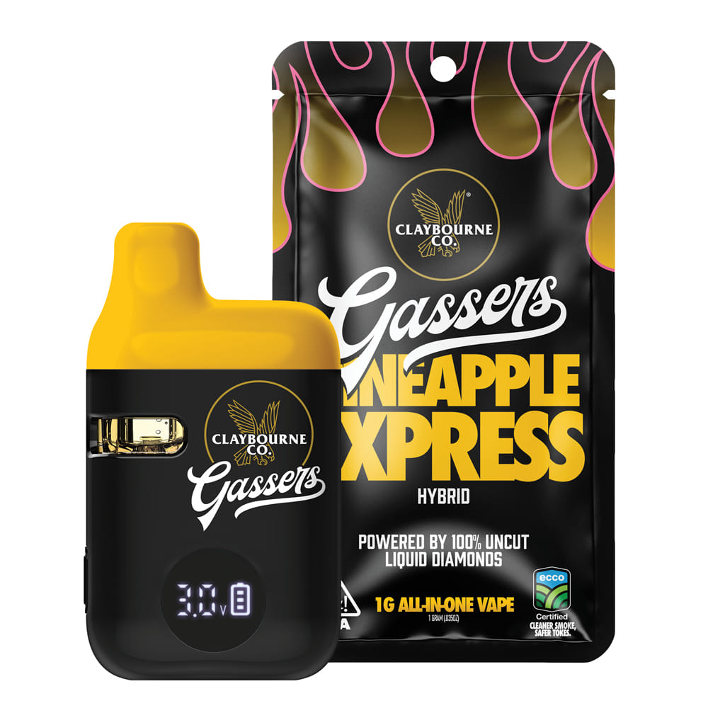 Pineapple Express (H) AIO - 1g - Claybourne Co. - Pineapple Express (H) - $29.90 - Cartridges