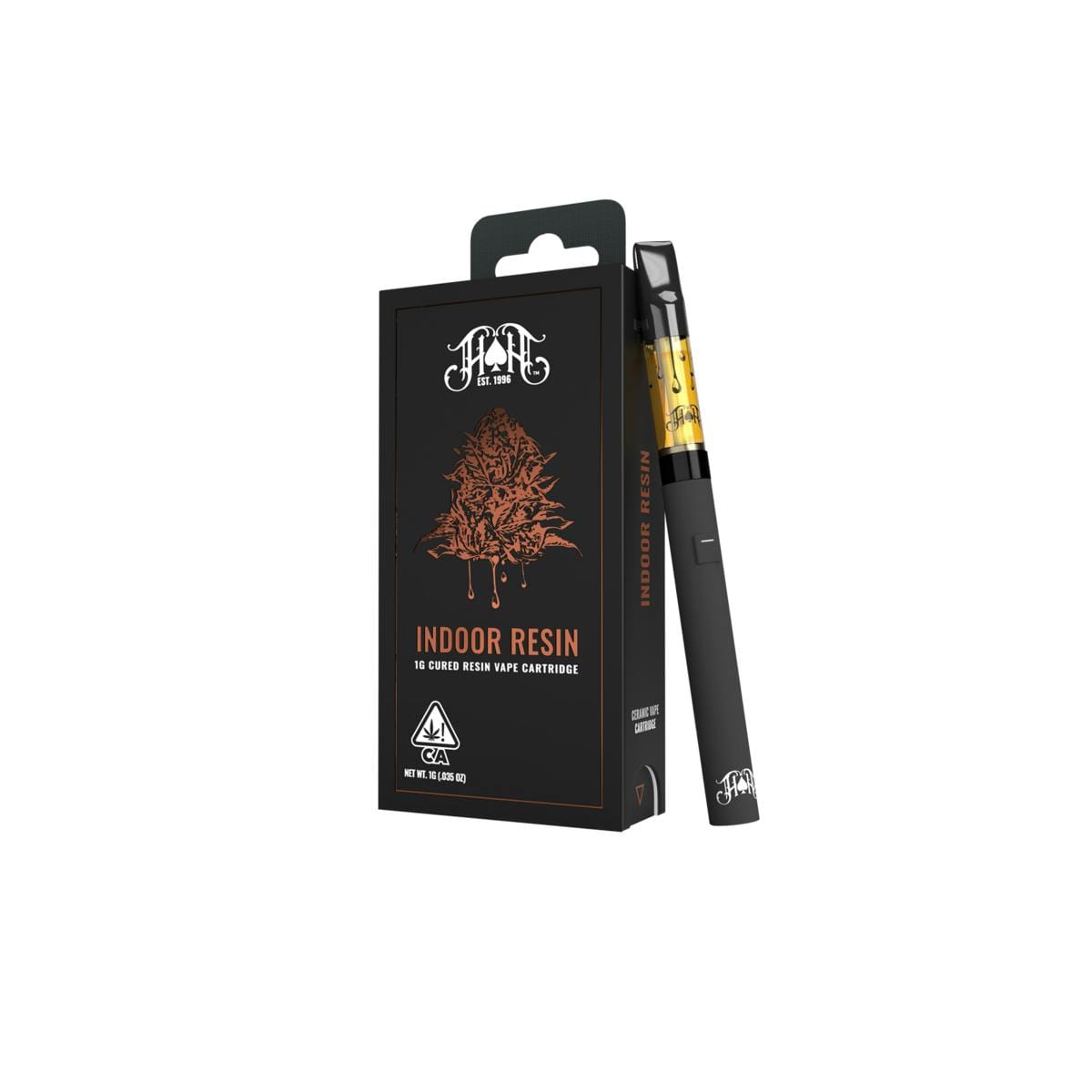 Indoor Resin: Purple Kush - 1g Cartridge - Heavy Hitters -  - $90 - Concentrates