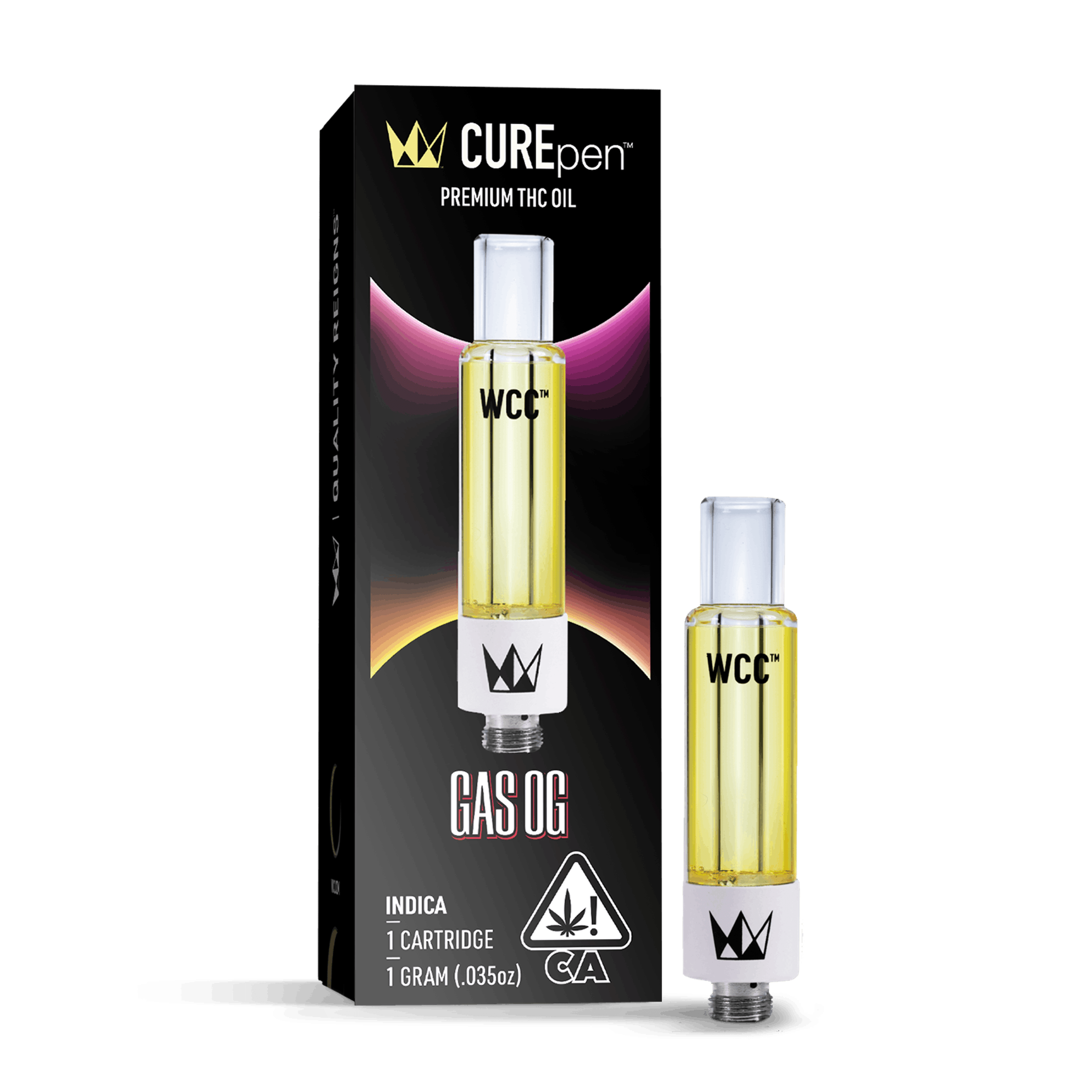 Gas OG 1g Cart - West Coast Cure - null - $23 - Vape Cart