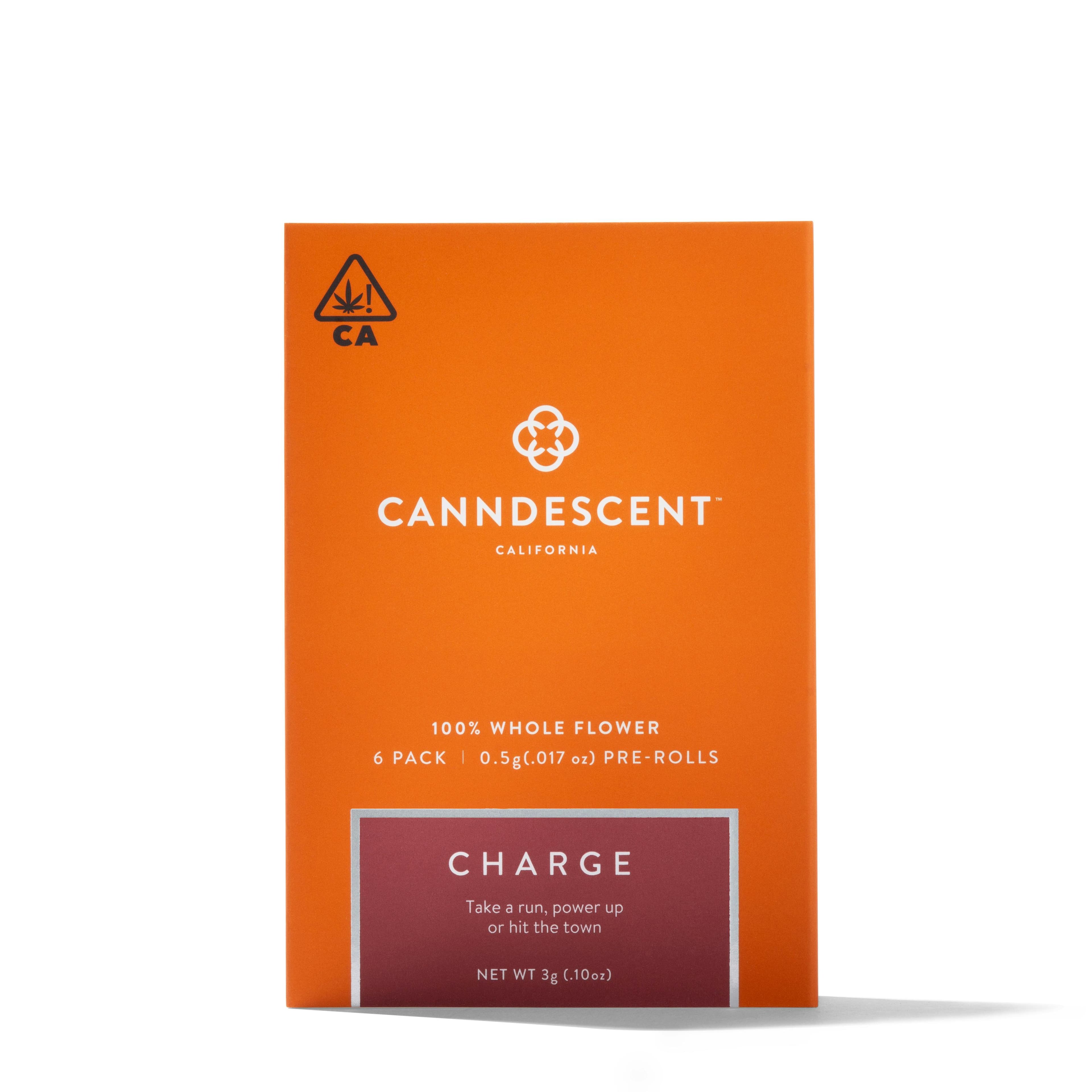 Charge | Orange Runtz Mini Pre-Roll 6-Pack - 3g - Canndescent - - $45 - Pre-Rolls