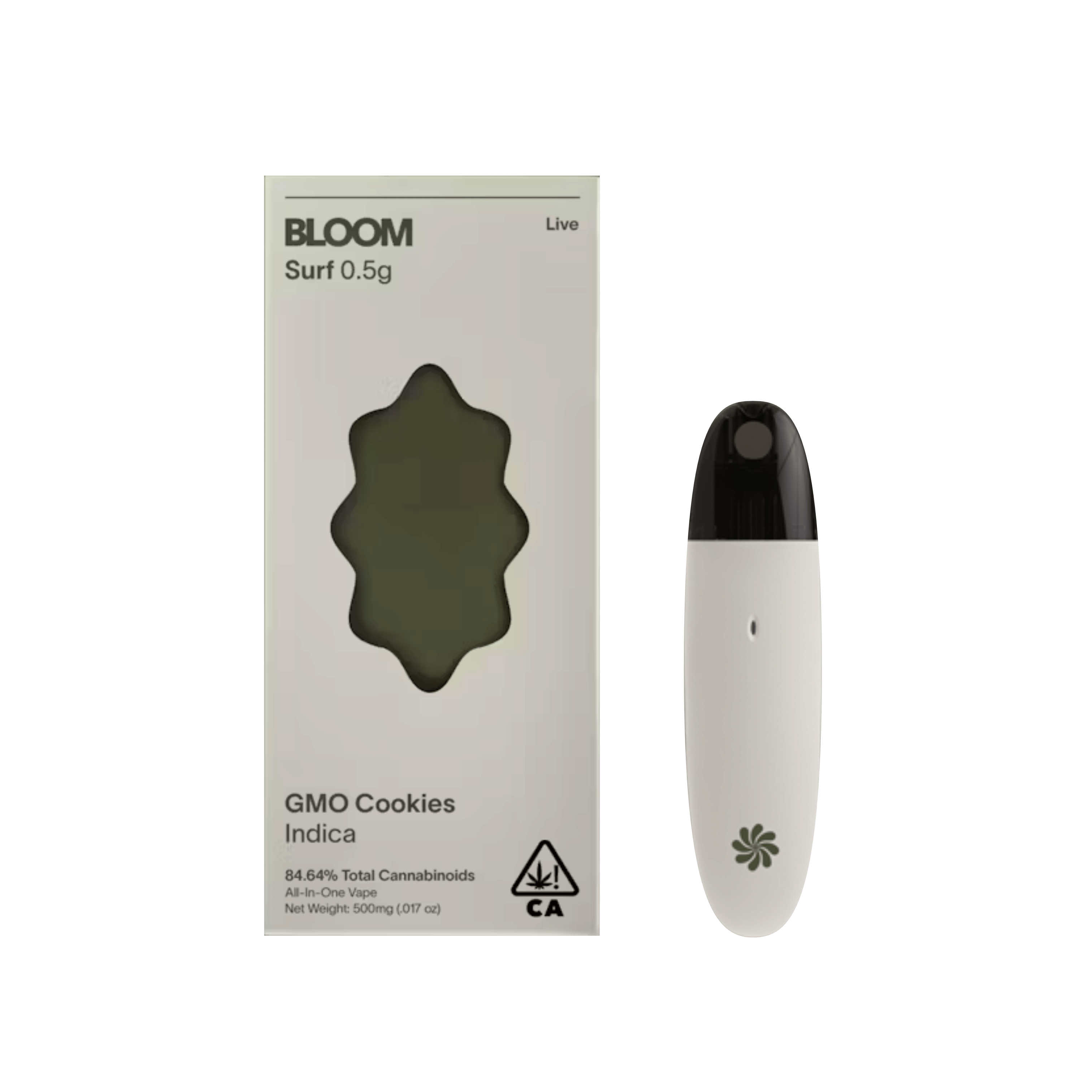 GMO Cookies | Live Surf All In One - 0.5g - Bloom -  - $20 - Disposables