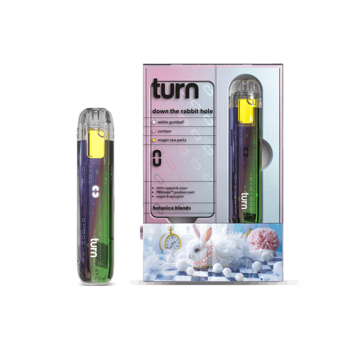 Turn Down Retrovision AIO | 1g - Down The Rabbit Hole - Hybrid - Turn -  - $27 - All-In-Ones