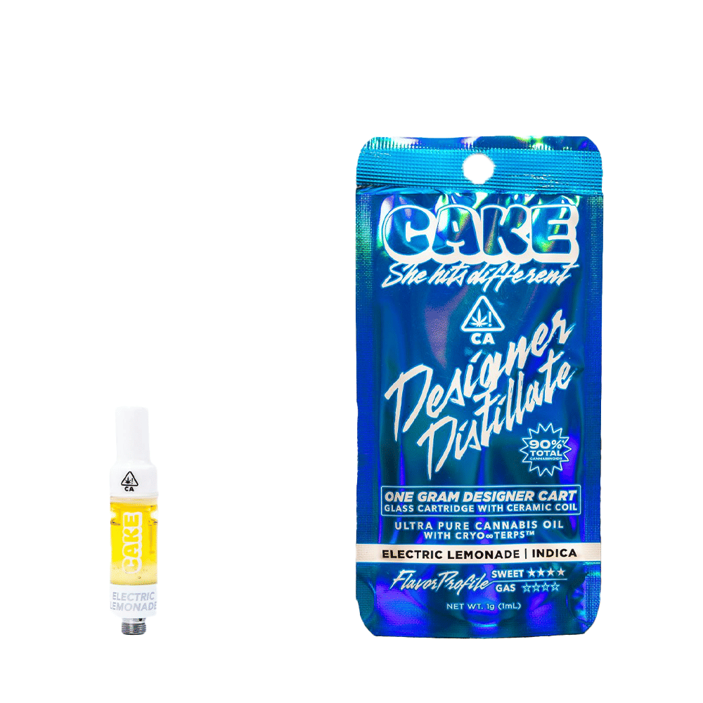 Electric Lemonade Distillate Designer Cartridge (1G) - Cake -  - $20 - Cartridge