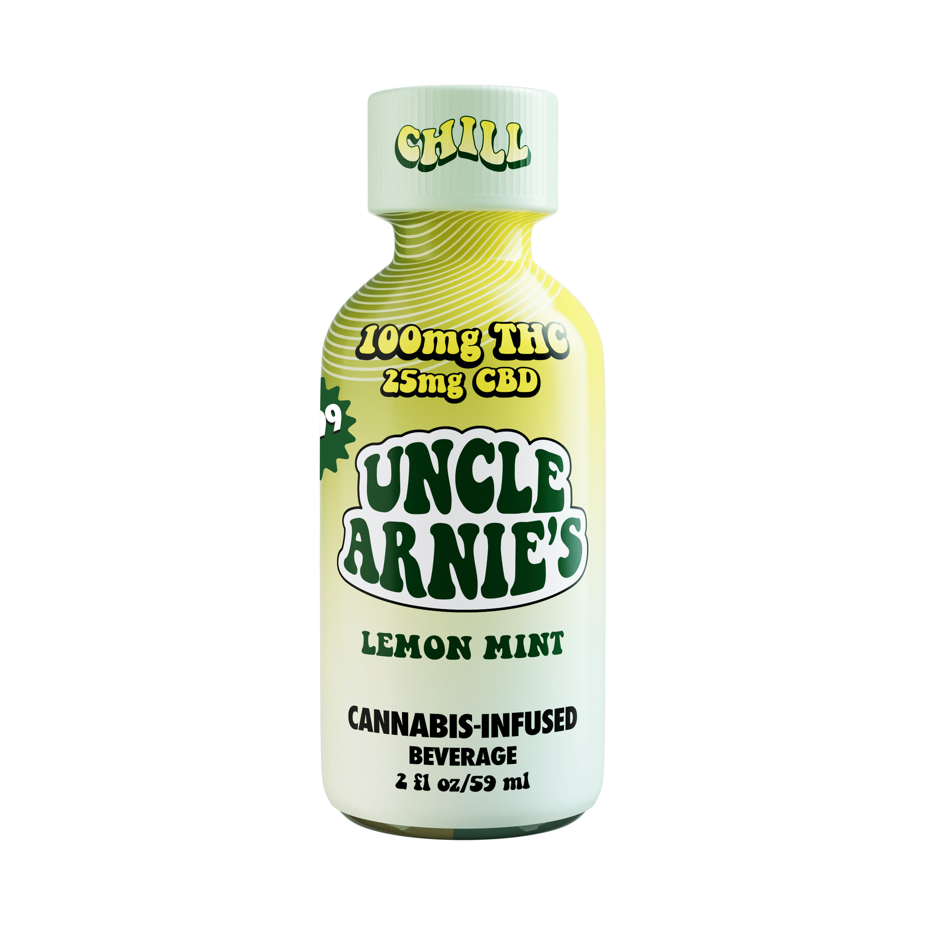 Lemon Mint 4:1 THC/CBD - Uncle Arnie's - Lemon Mint - $8 - Drinks