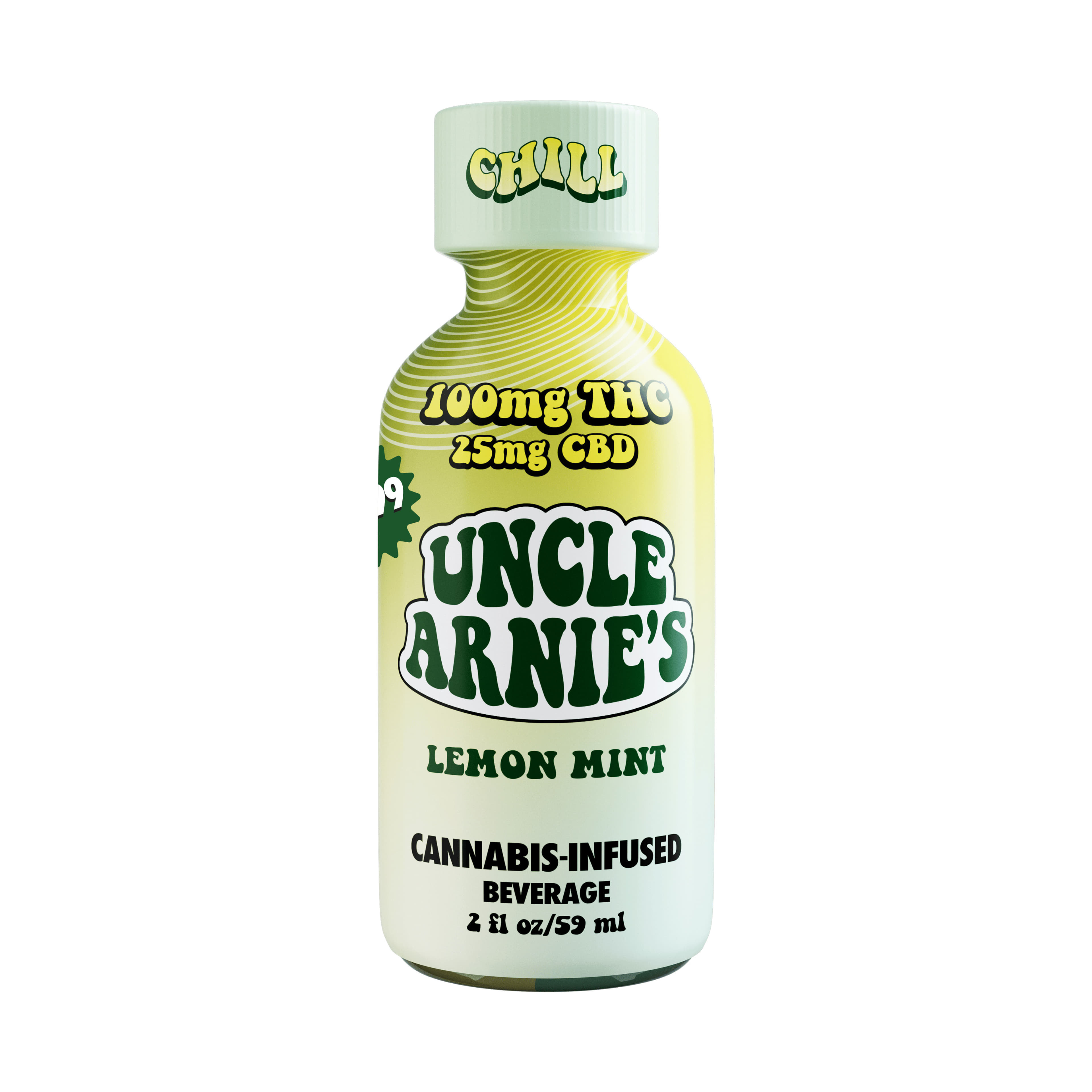 Lemon Mint 4:1 THC/CBD - Uncle Arnie's - Lemon Mint - $8 - Drinks