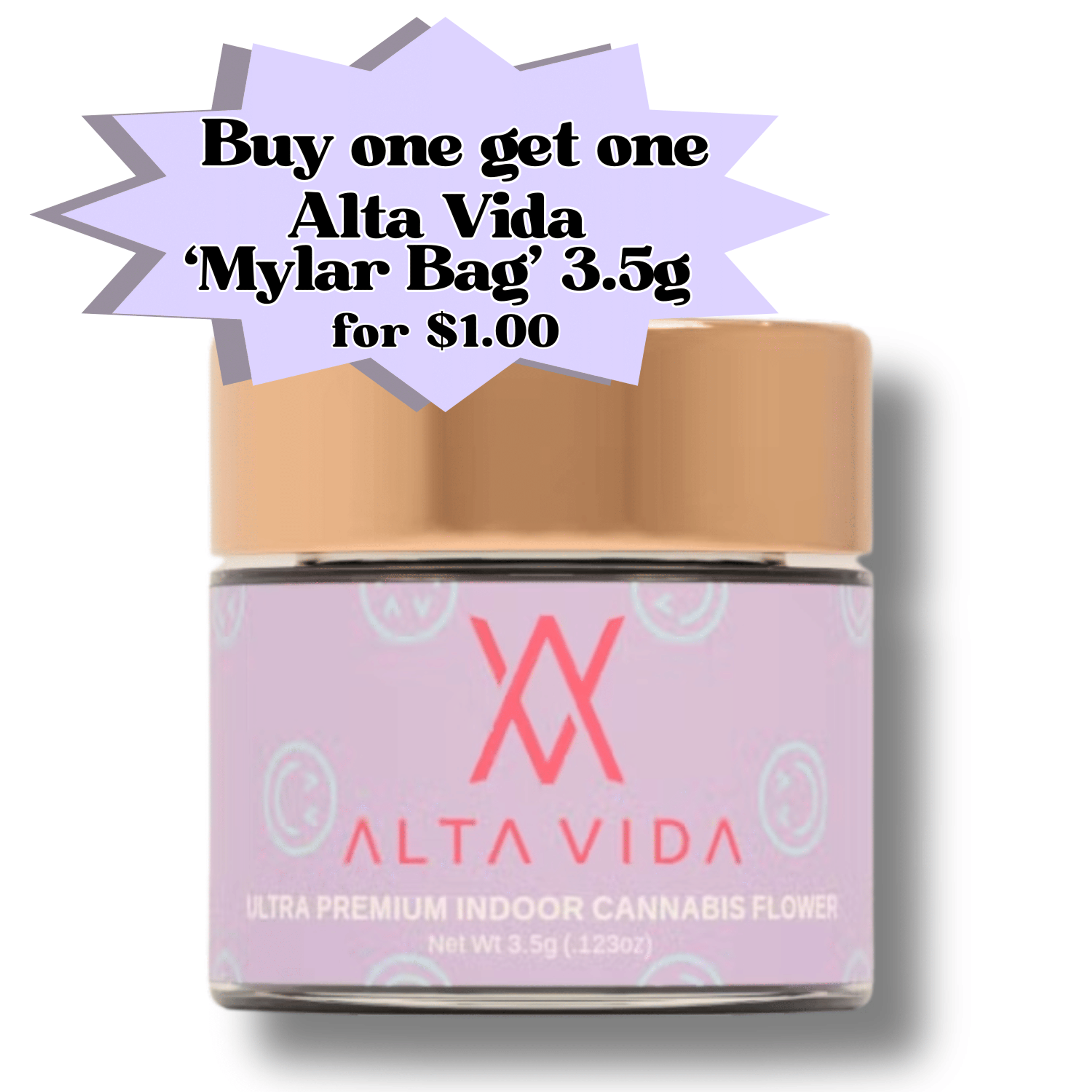 Green Cross Kush Private Stock 3.5g - Alta Vida - - $54.99 - Flower