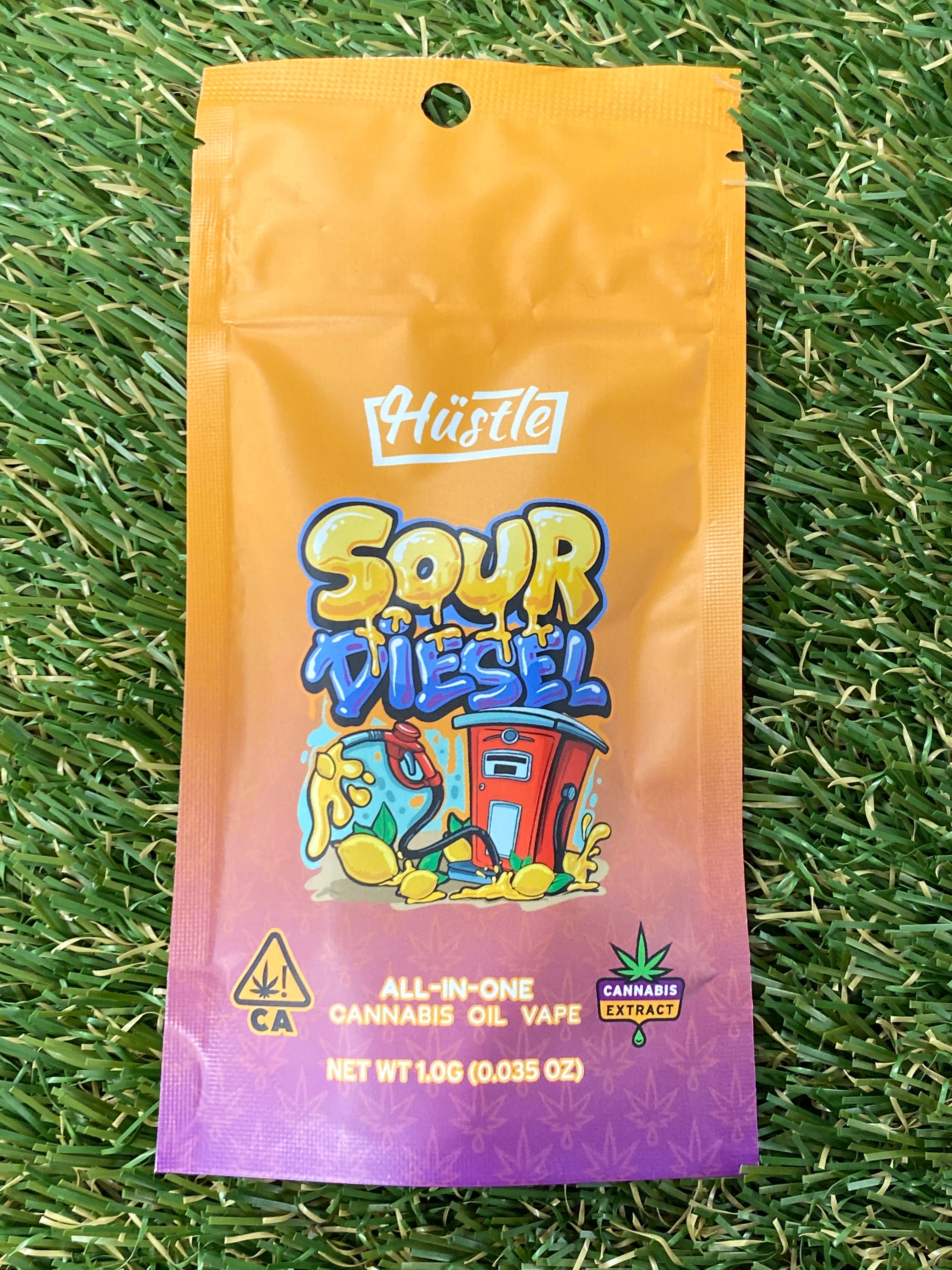 SOUR DIESEL 1G DISP - Hush -  - $21.50 - Vape Cartridge