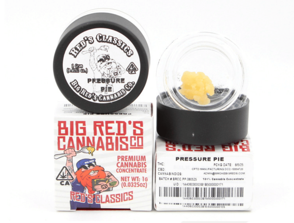 BIG RED - Pressure Pie (H) - 1g Sugar - BIG RED - Gram - $20 - Concentrates