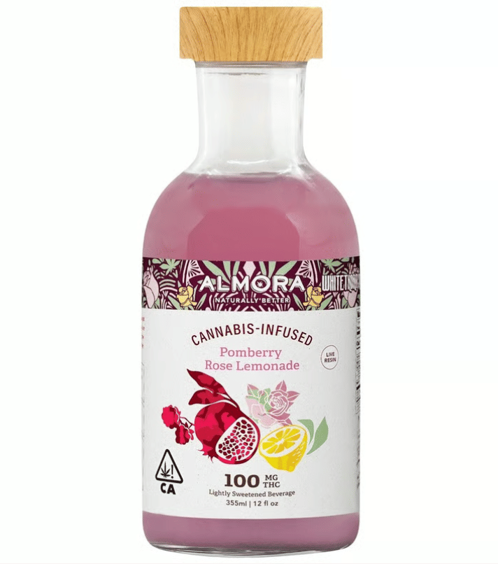 Whitethorn Rose - Pomberry Rose Lemonade - Beverage - Almora Farm - 12 Oz - $14.99 - Edibles
