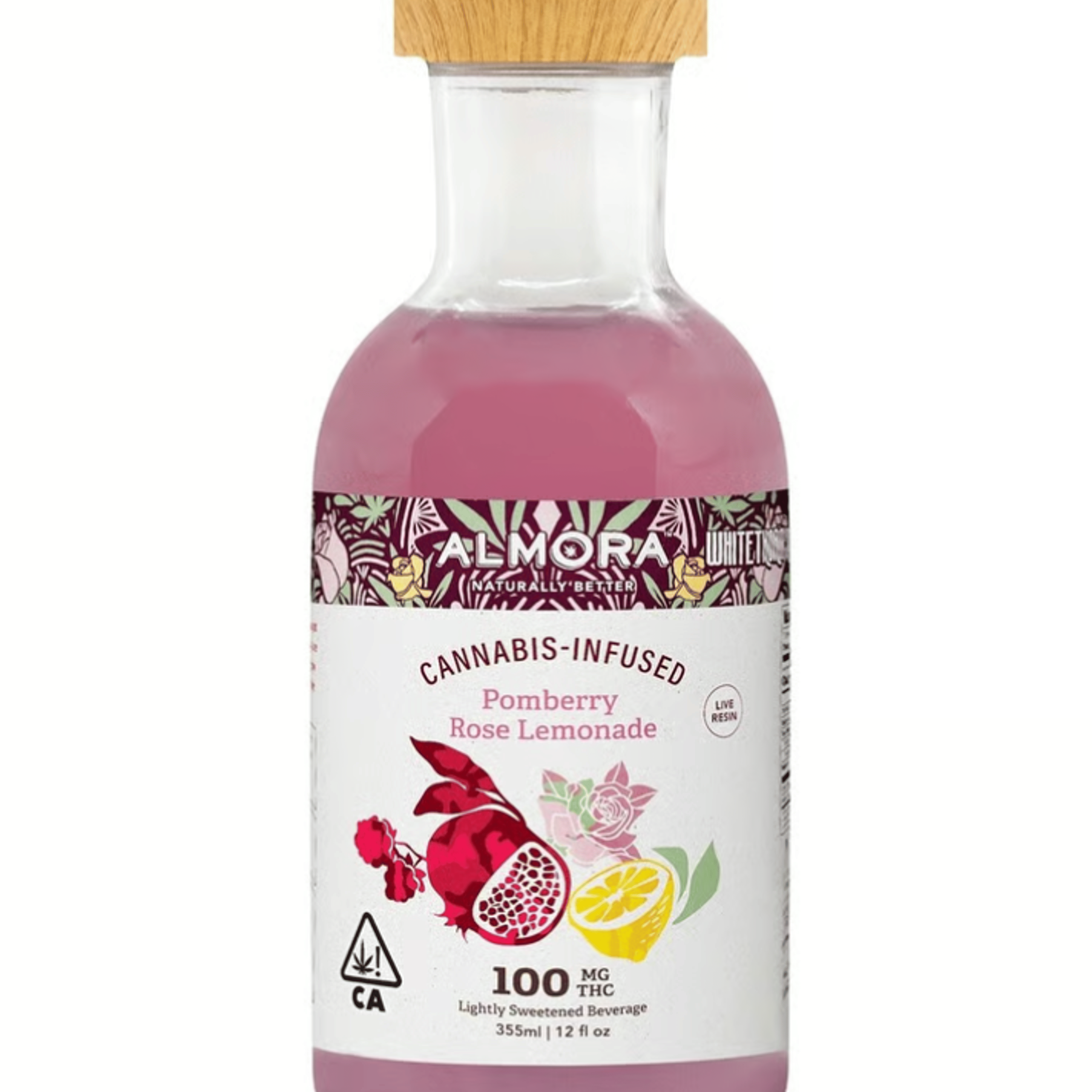 Whitethorn Rose - Pomberry Rose Lemonade - Beverage - Almora Farm - 12 Oz - $14.99 - Edibles