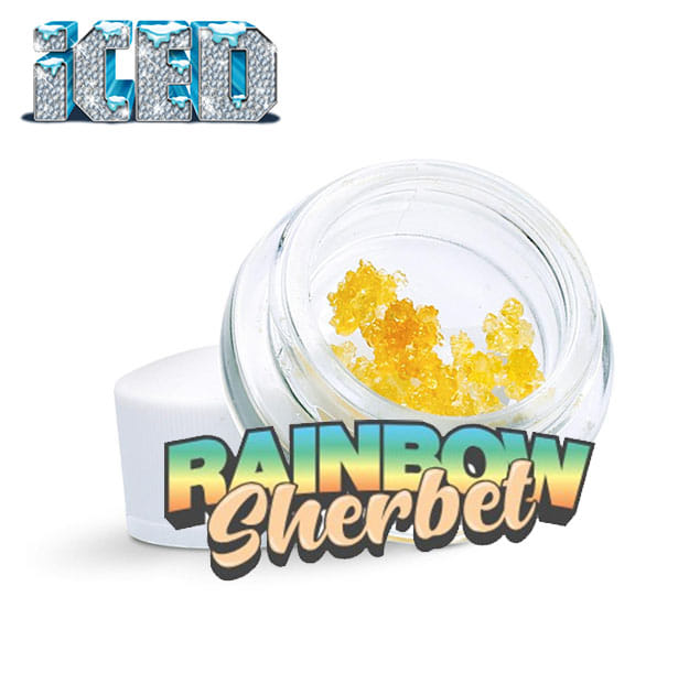 Iced - Rainbow Sherbet - Sugar Diamonds - 1g - Iced -  - $12.99 - Concentrates
