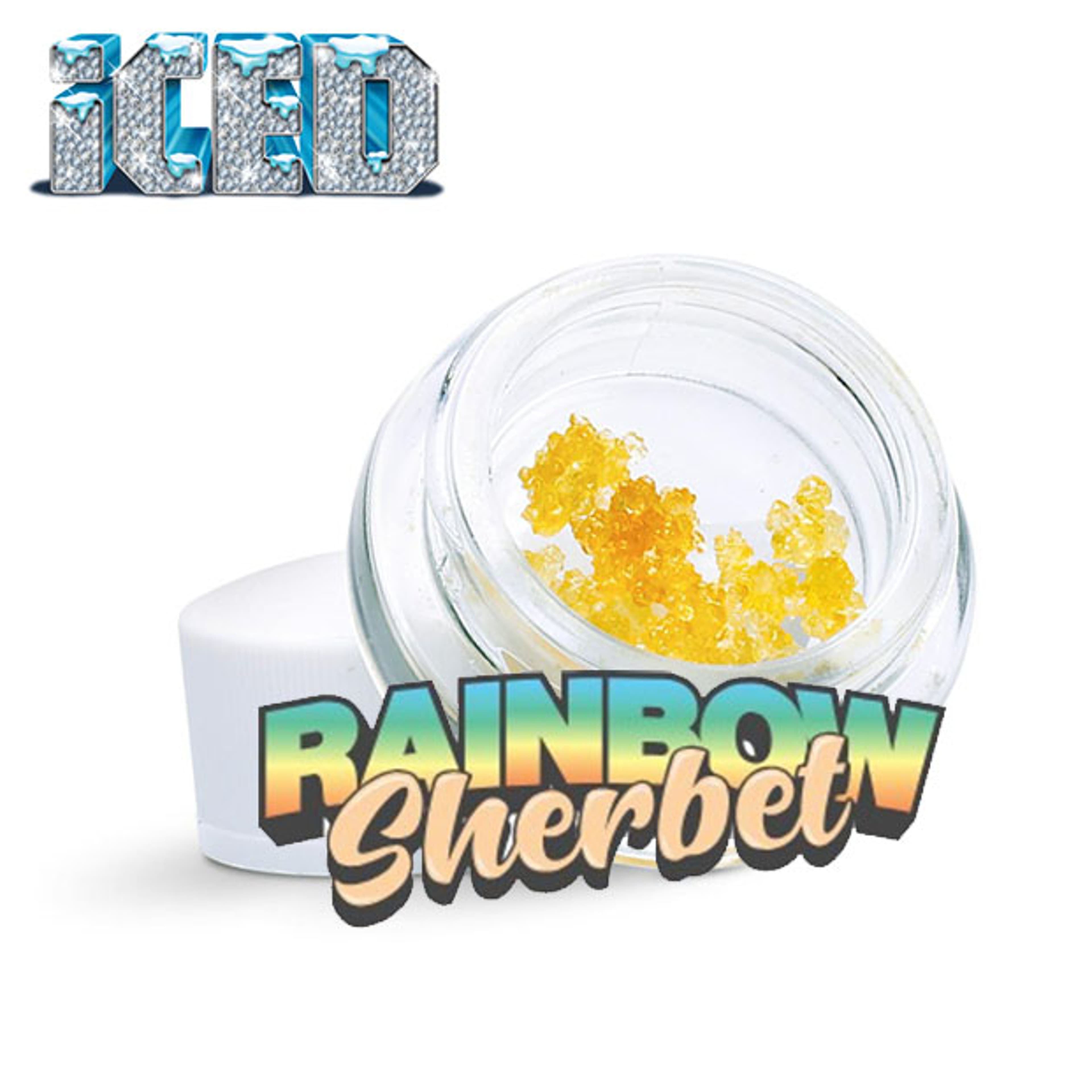 Iced - Rainbow Sherbet - Sugar Diamonds - 1g - Iced - - $12.99 - Concentrates