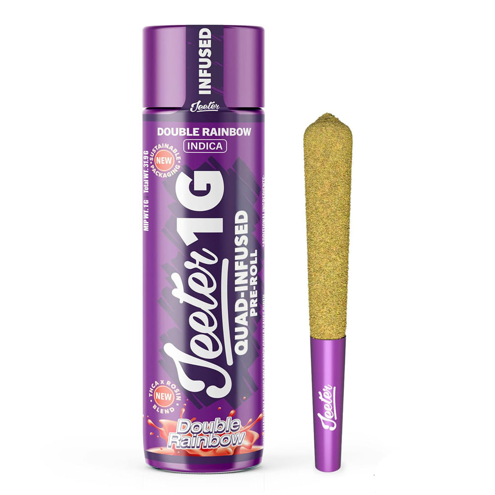 Double Rainbow (I) Infused Preroll - 1g - Jeeter - Double Rainbow (I) - $14.99 - Pre-Rolls