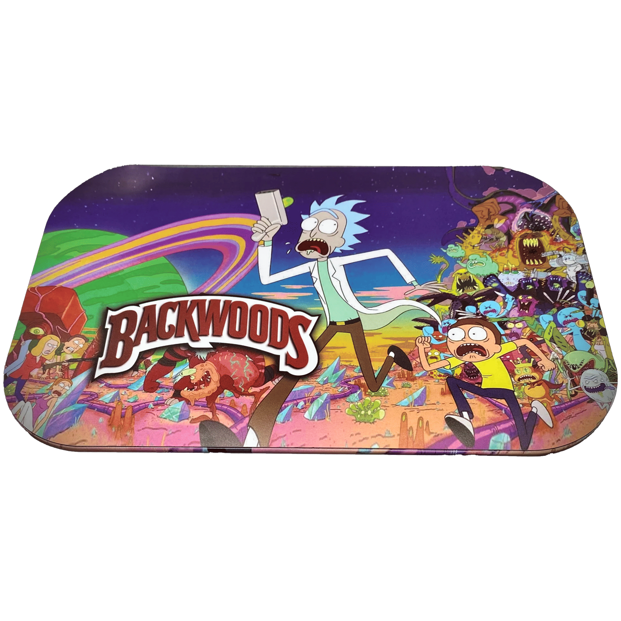 Rick and Morty Rolling Tray - Small - Backwoods -  - $9.99 - Accessories