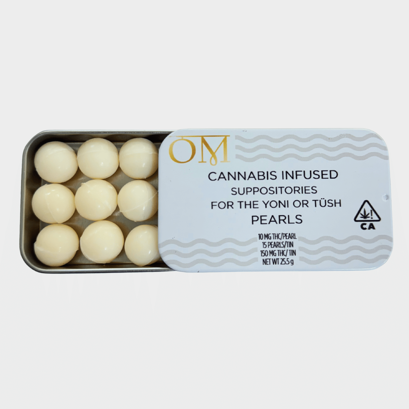 Pearl Suppositories - OM - 15 Pack Tin - $45 - Topicals