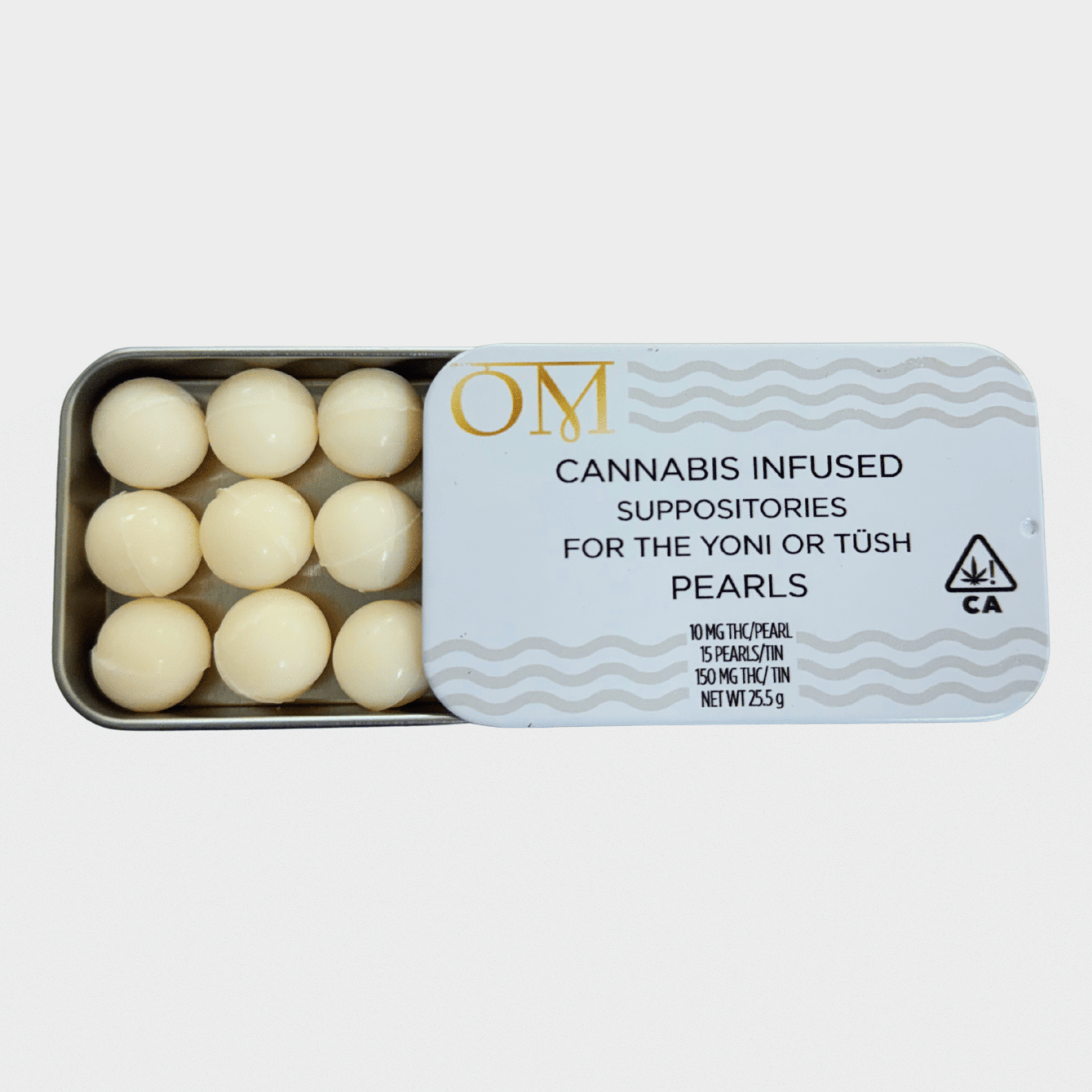 Pearl Suppositories - OM - 15 Pack Tin - $45 - Topicals