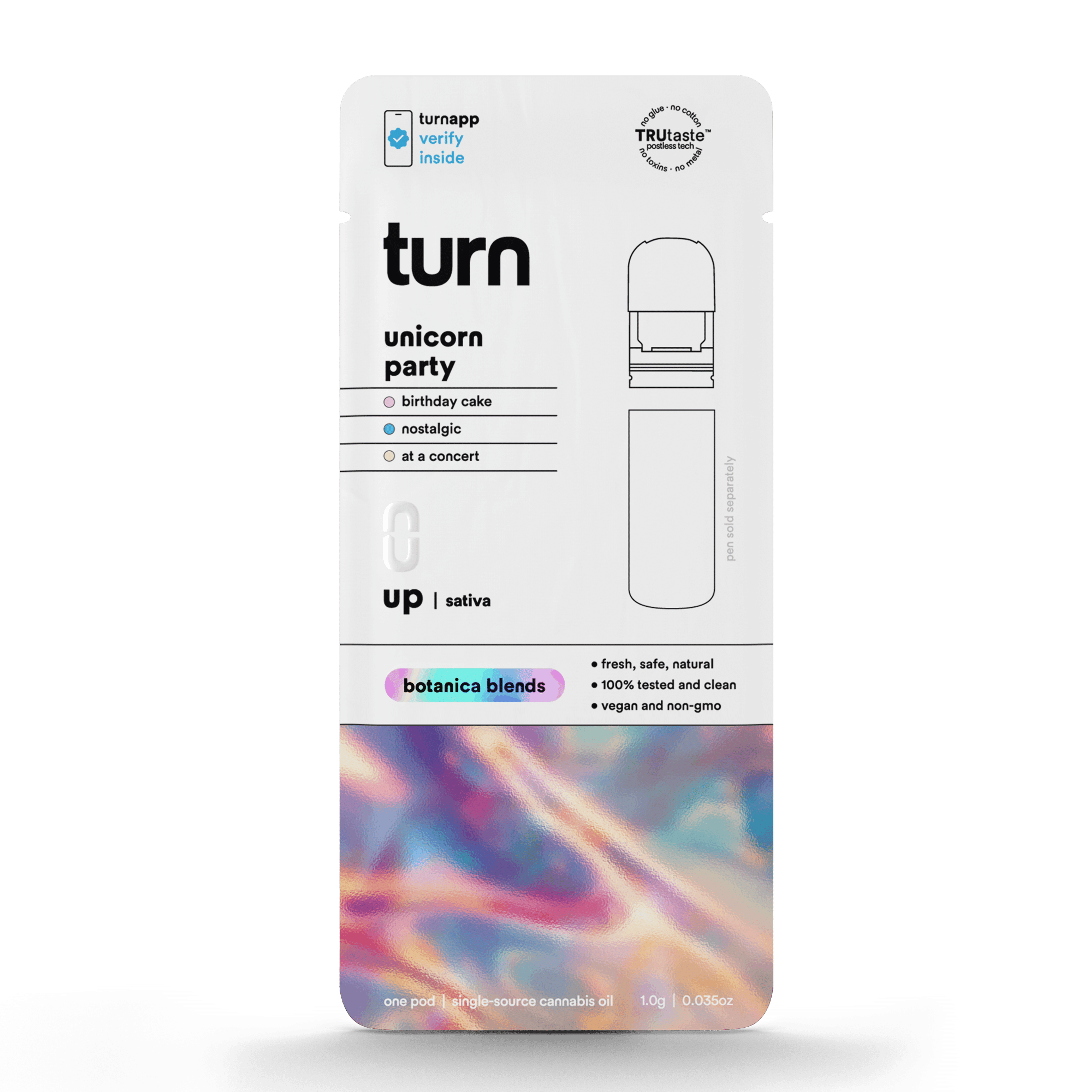 1.0g POD | unicorn party (21+) | botanica blends | up | - Turn - - $35 - Vape Pens