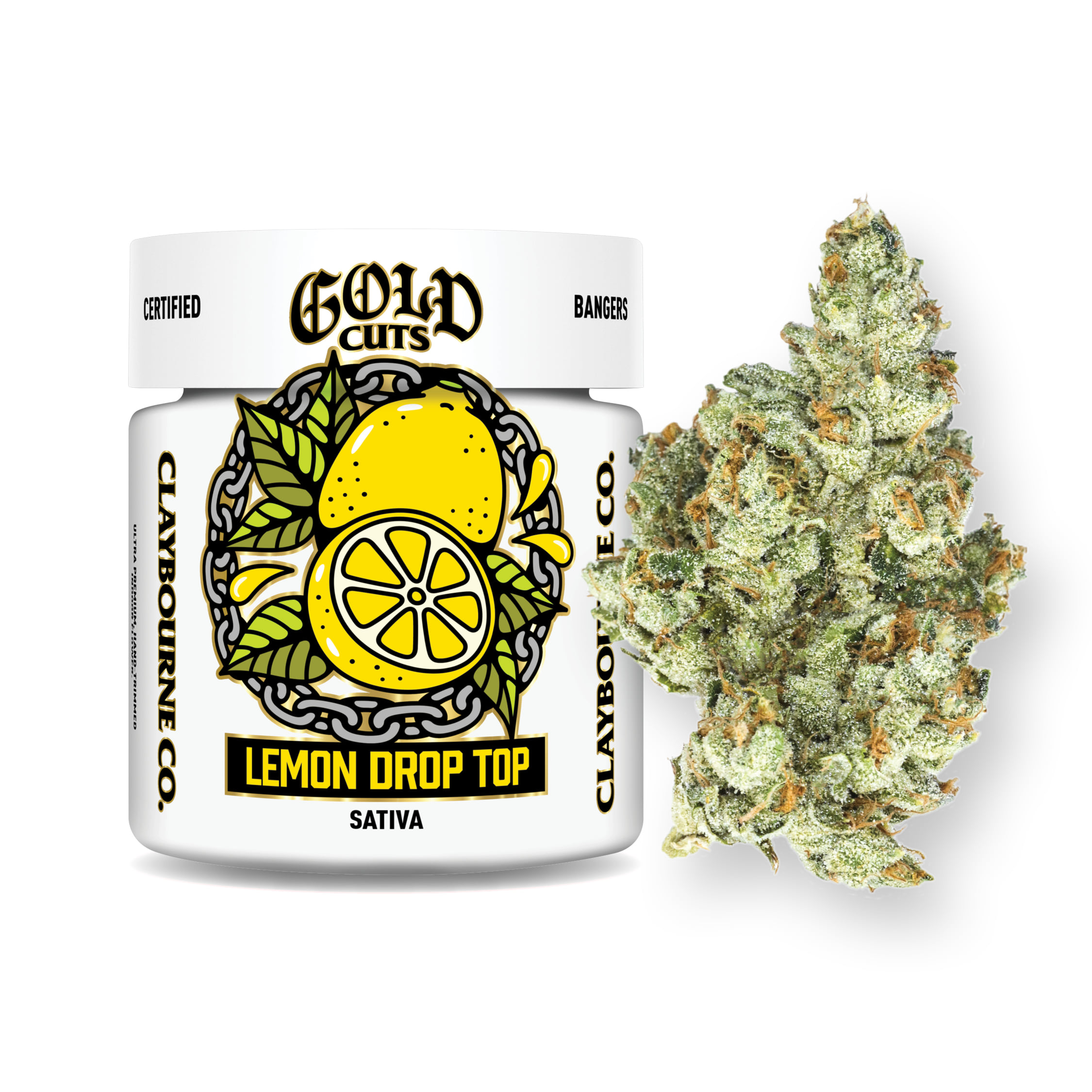Claybourne Co.: Lemon Drop Top - Gold Cuts
