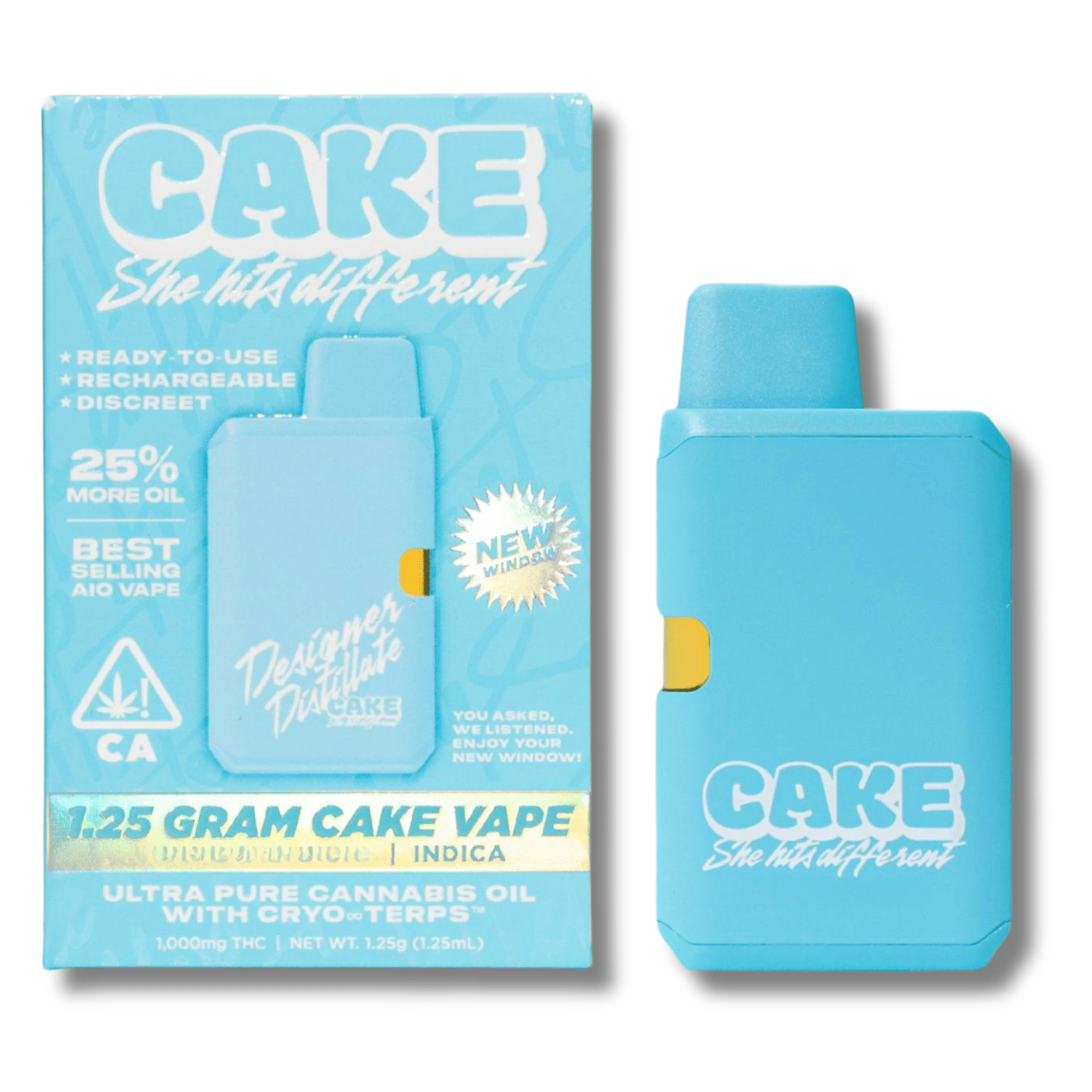 Watermelon OG 1.25g AIO - Cake -  - $23.74 - Vapes