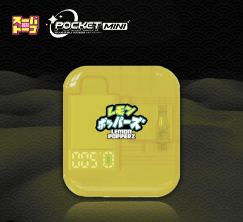 SuperDope AIO - Lemon Popperz - Pocket Mini (Live Resin) All-In-One - 1g - Super Dope - AIO - $39.99 - Disposable Vape Pens (All In One)