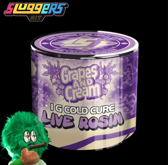Sluggers - Grapes & Cream - Cold Cure Rosin - 1g