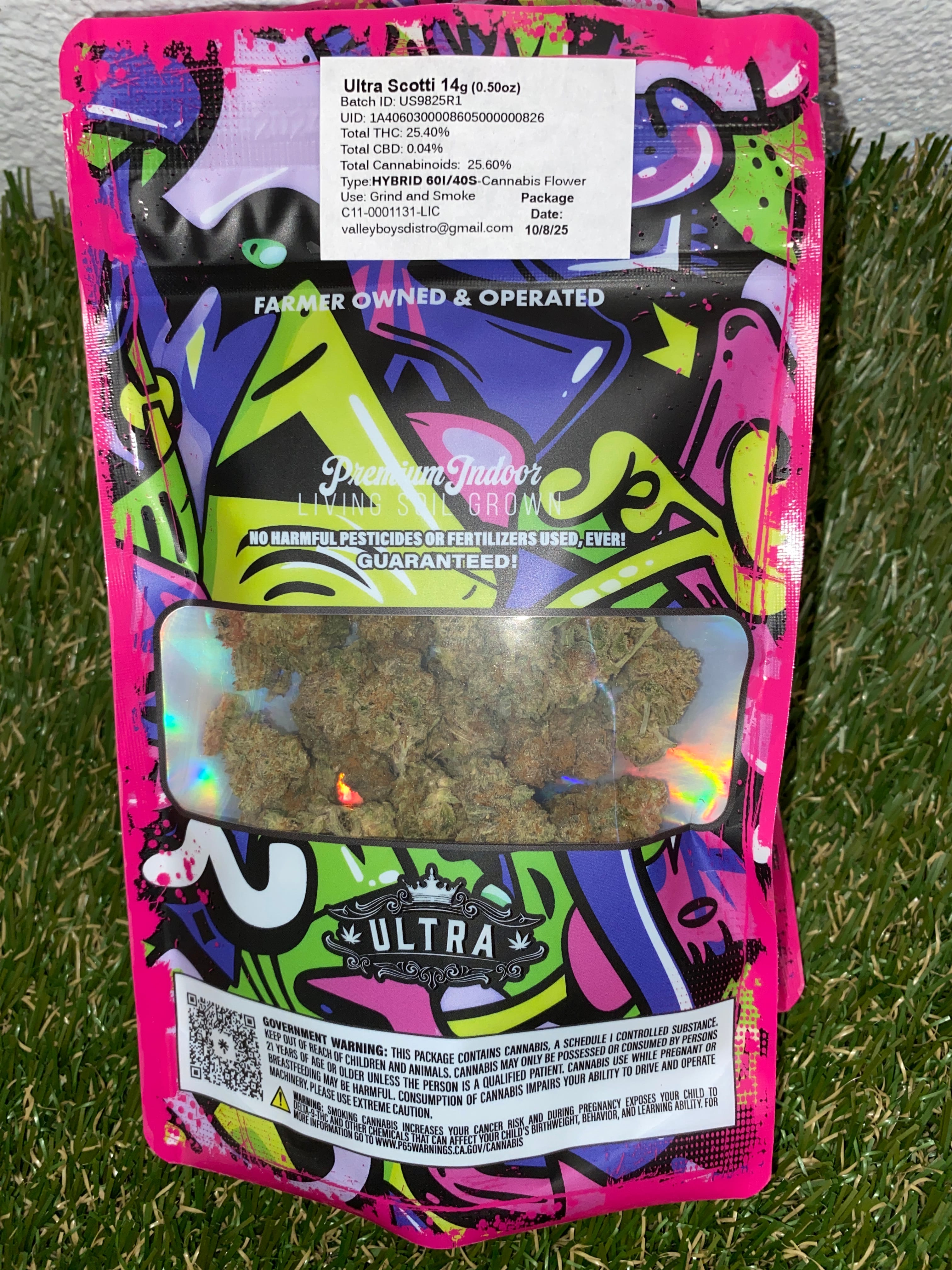 ULTRA SCOTTI 14G - ULTRA -  - $36 - Flower