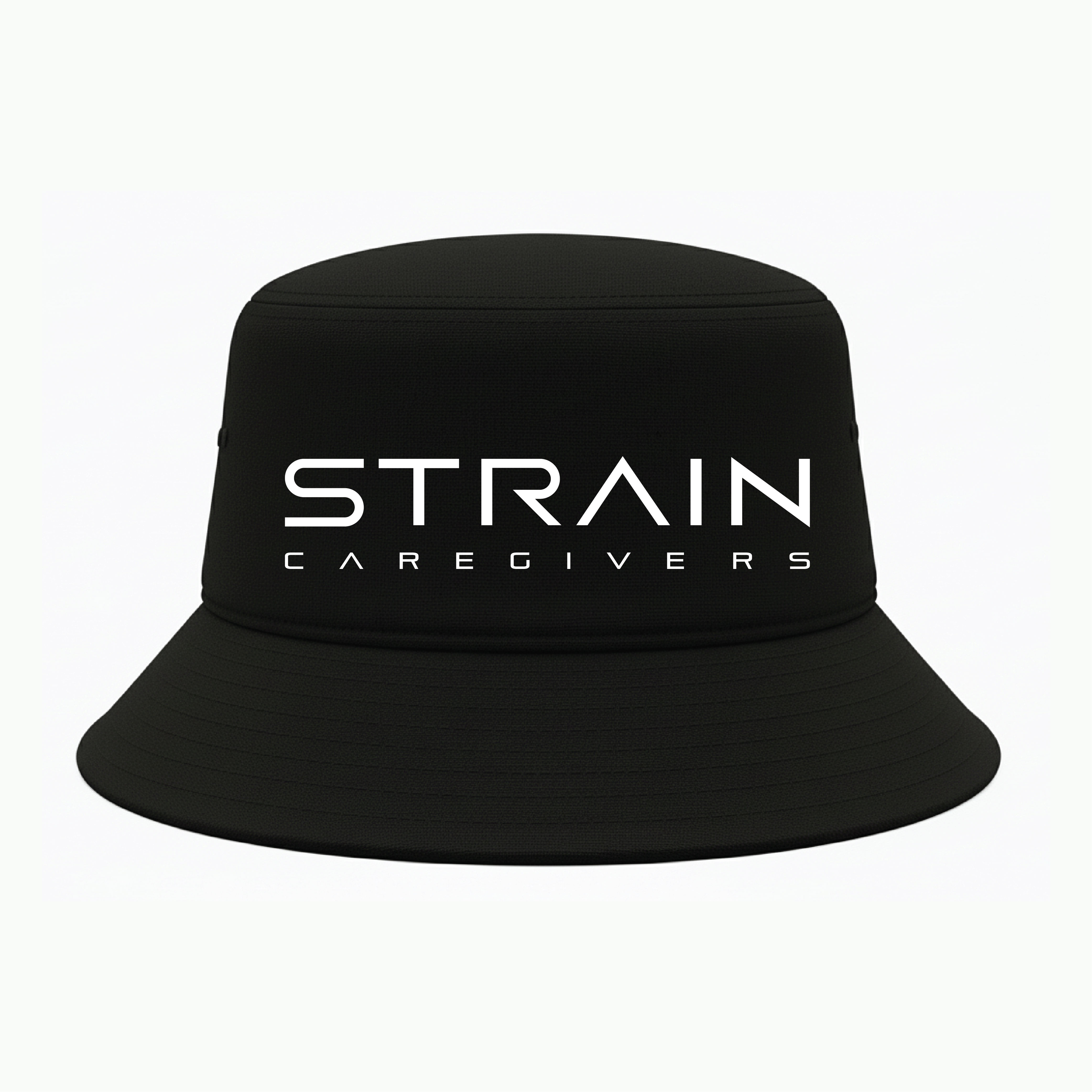 Strain Bucket Hat - Black - Strain Caregivers -  - $14.99 - Merch
