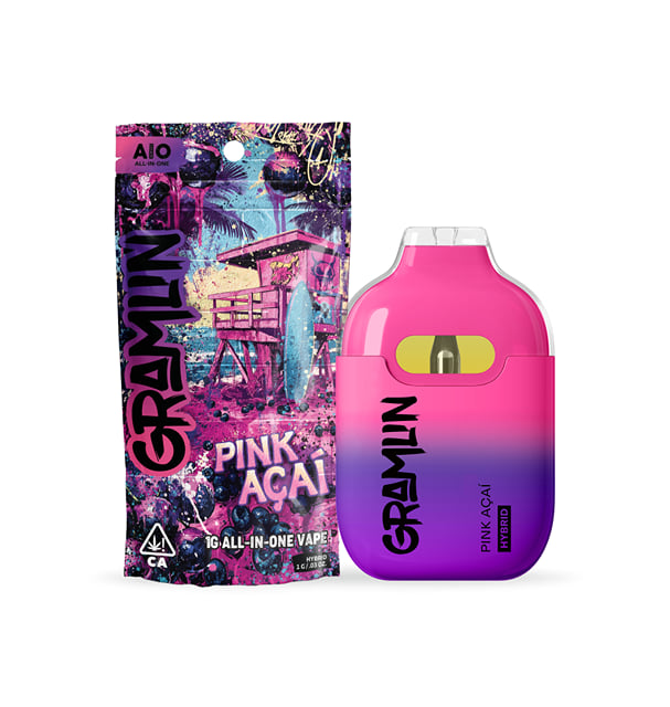 PINK ACAI ALL-IN-ONE DISPOSABLE VAPE | GRAMLIN