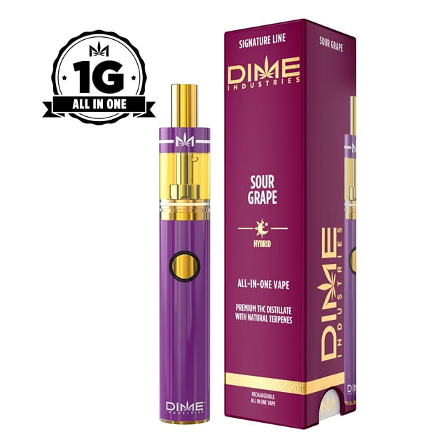 Dime Industries 1G All In One - Sour Grape