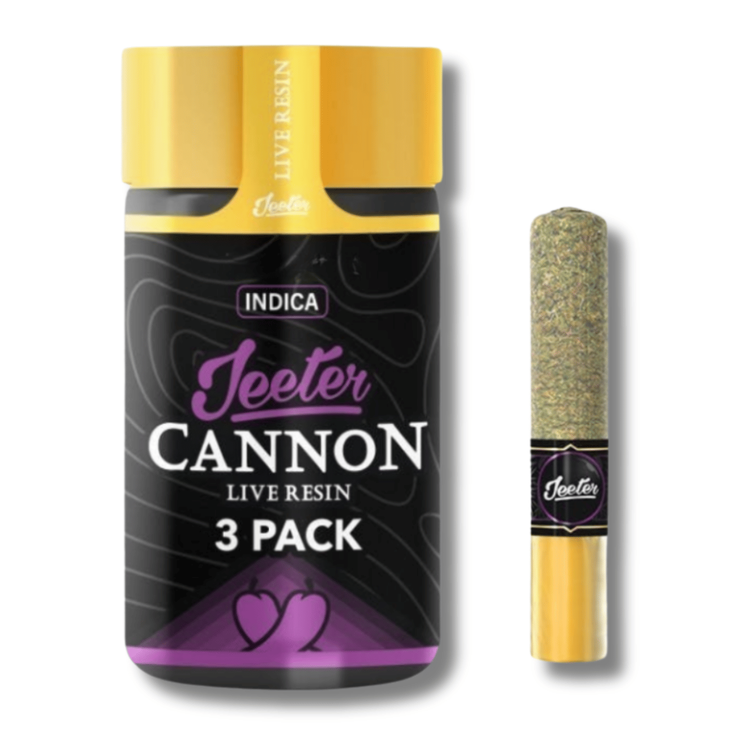 Wedding Gelato Baby Cannons 3pk Prerolls - Jeeter -  - $30.74 - Preroll
