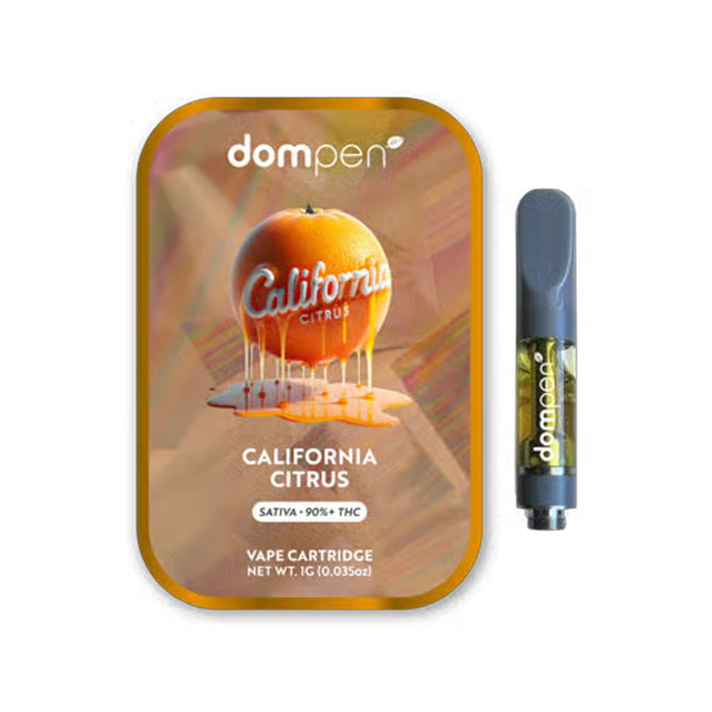 California Citrus (S) 1g Cart *B2G1 EVERYDAY* - Dom Pen - California Citrus (S) - $25.20 - Cartridges