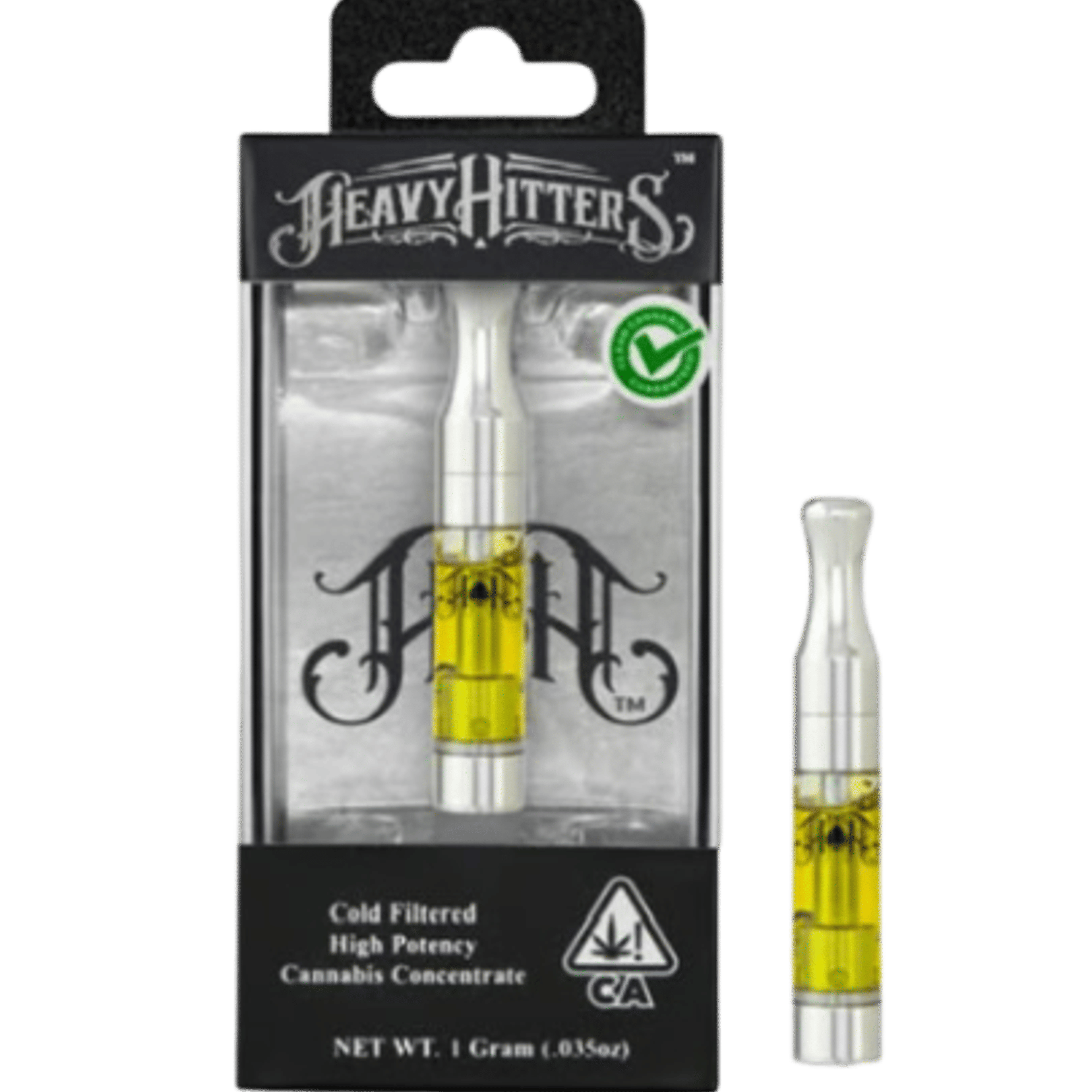 Panama Red - Cart - Heavy Hitters - One Gram - $64.99 - Vape Cartridges (Universal 510 Battery Required)