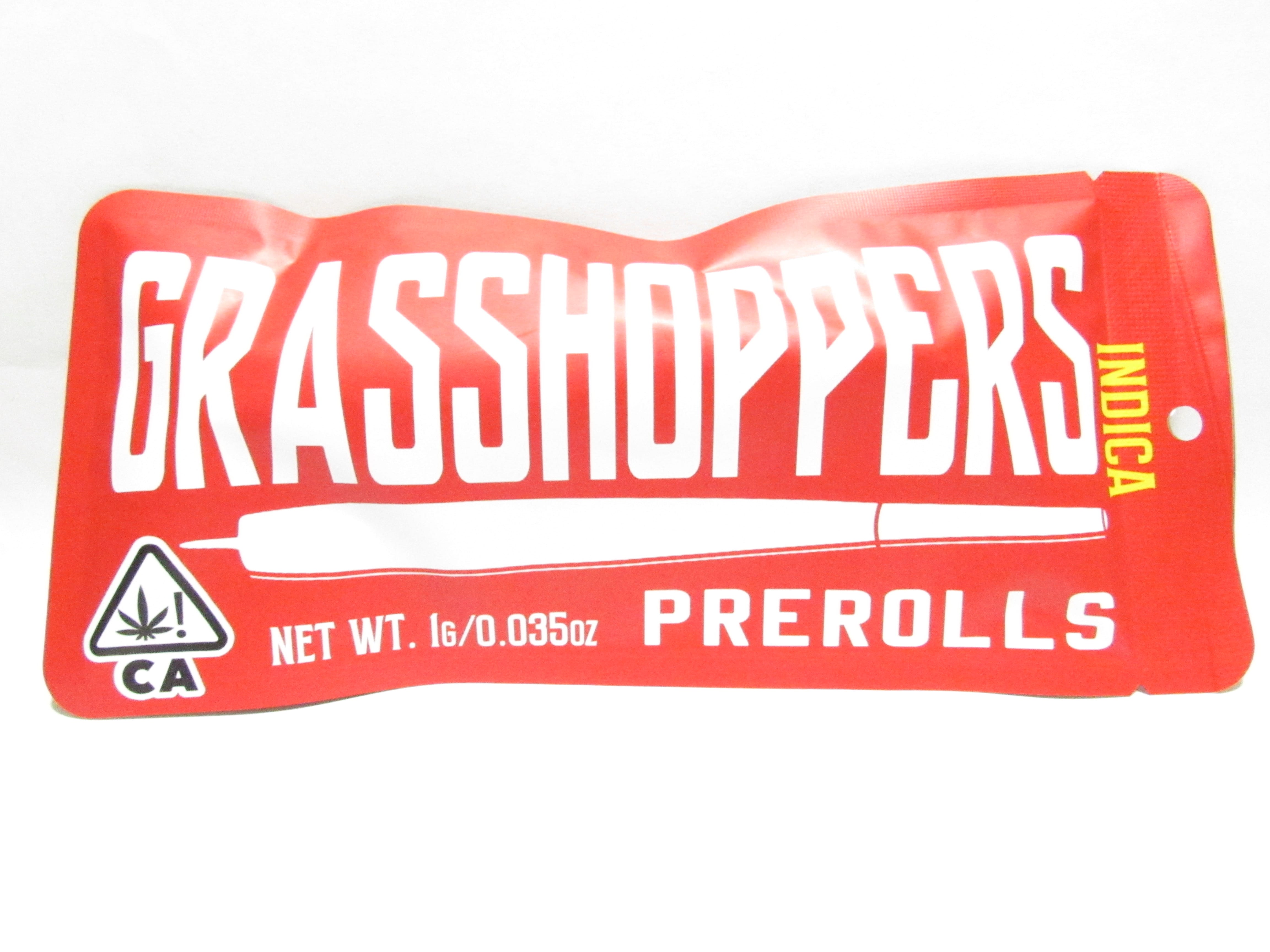 Grasshoppers — Grasshoppers 1g Pre Rolls (Non-Infused)