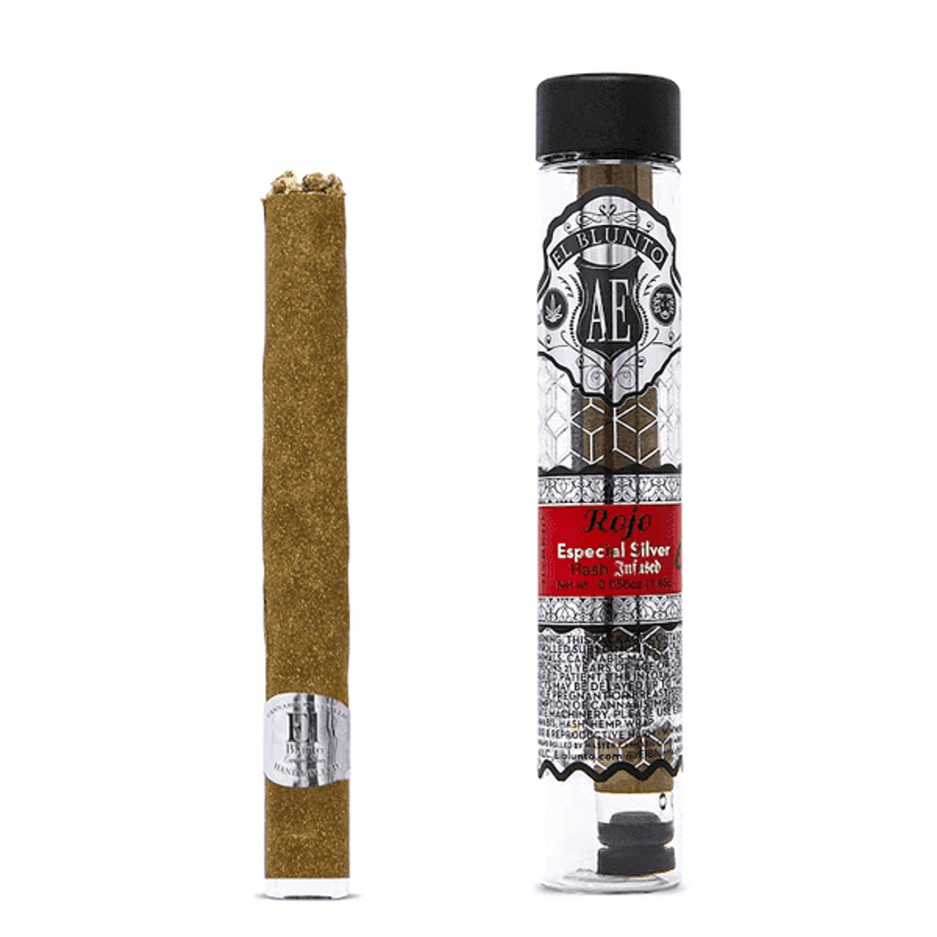 Rojo - 1.65g Hash Infused Blunt - El Blunto - 1.65 Infused Blunt - Hybrid - $19 - Infused Blunt