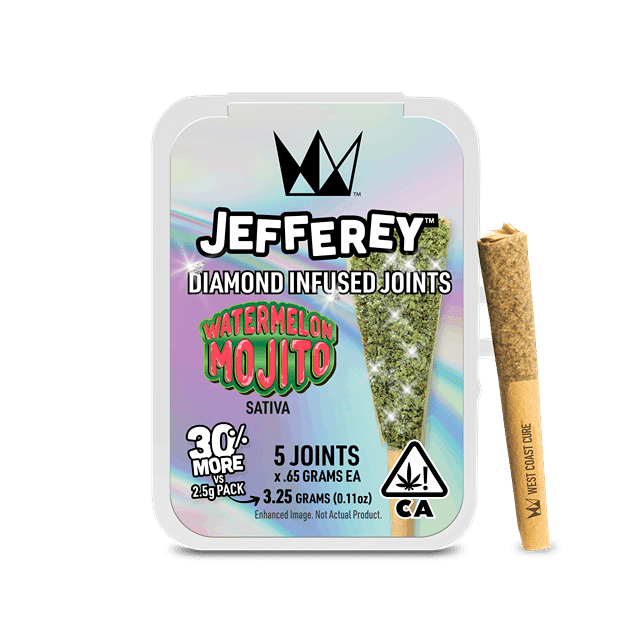 Watermelon Mojito | .65g x 5 Jefferey Infused Pre-Rolls