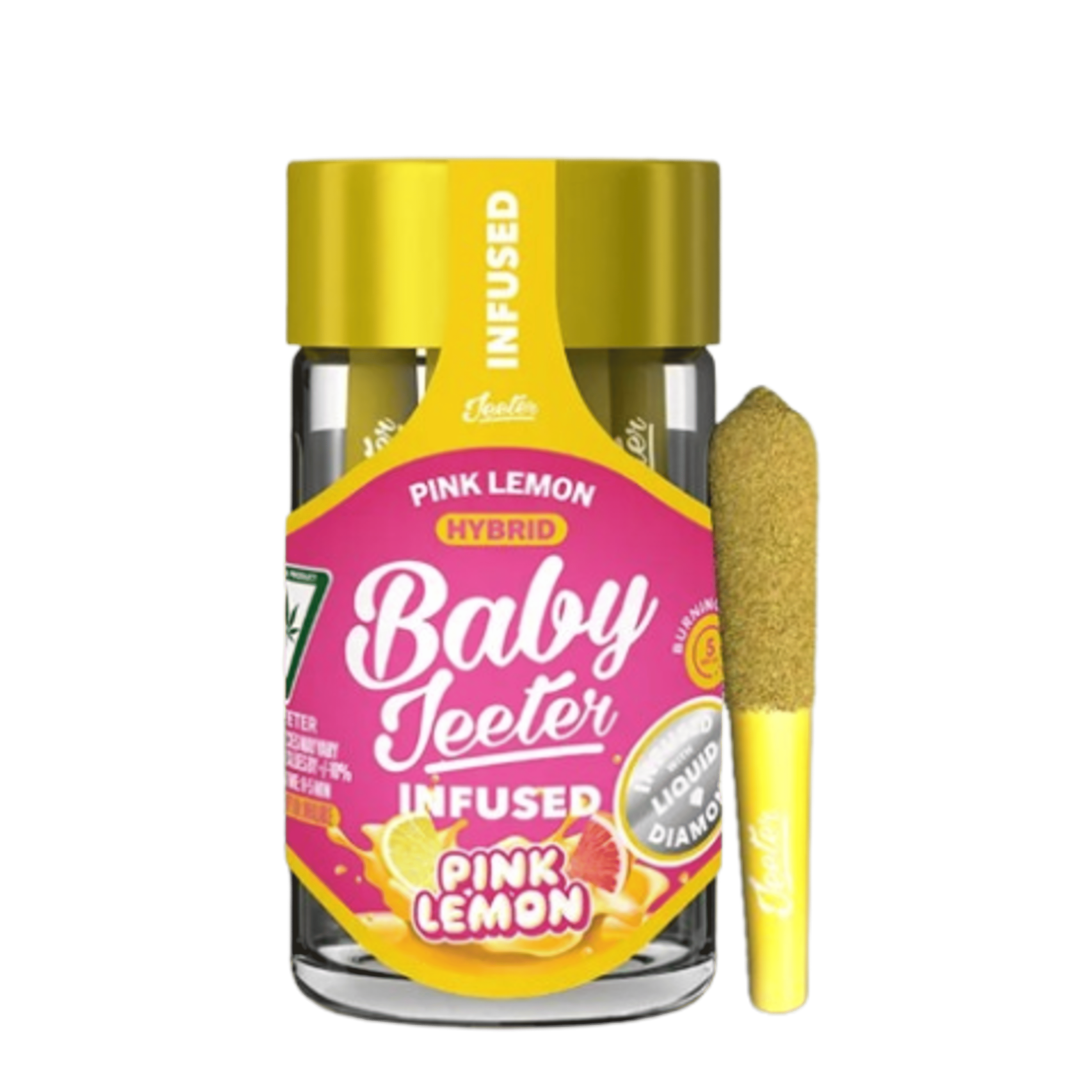 Pink Lemon - Infused - Pre-rolls - Jeeter - 2.5g (5-Pack) - $44.99 - Infused Pre-Rolls