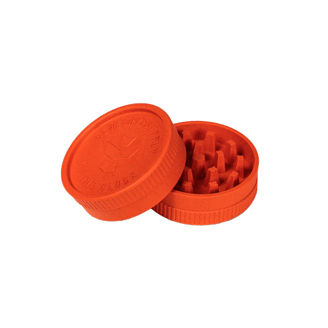 Hemp Grinder - Sunset Orange