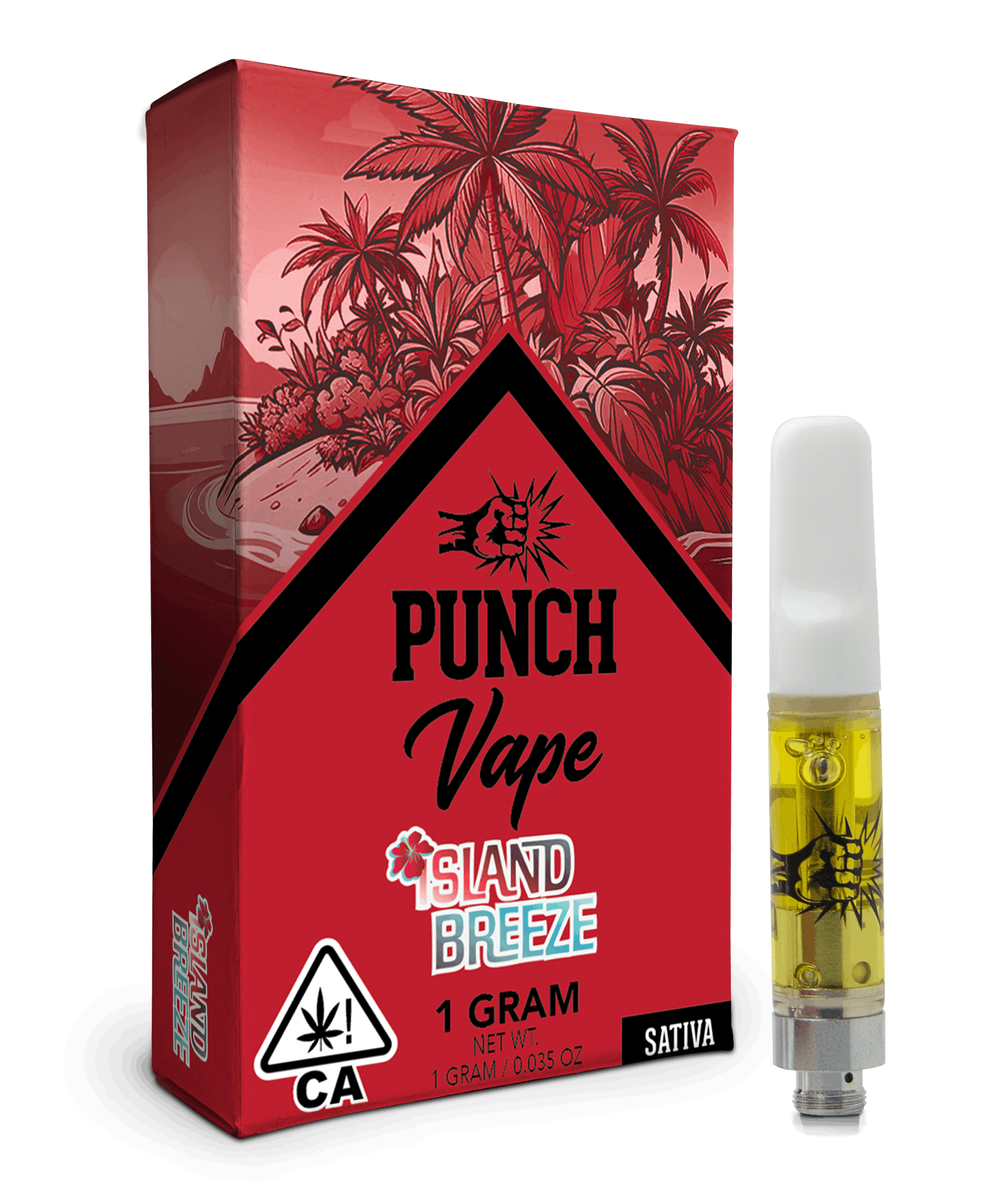 Punch - 510 Distillate Cart - Island Breeze (1g) - Punch Edibles & Extracts -  - $20 - Cartridges