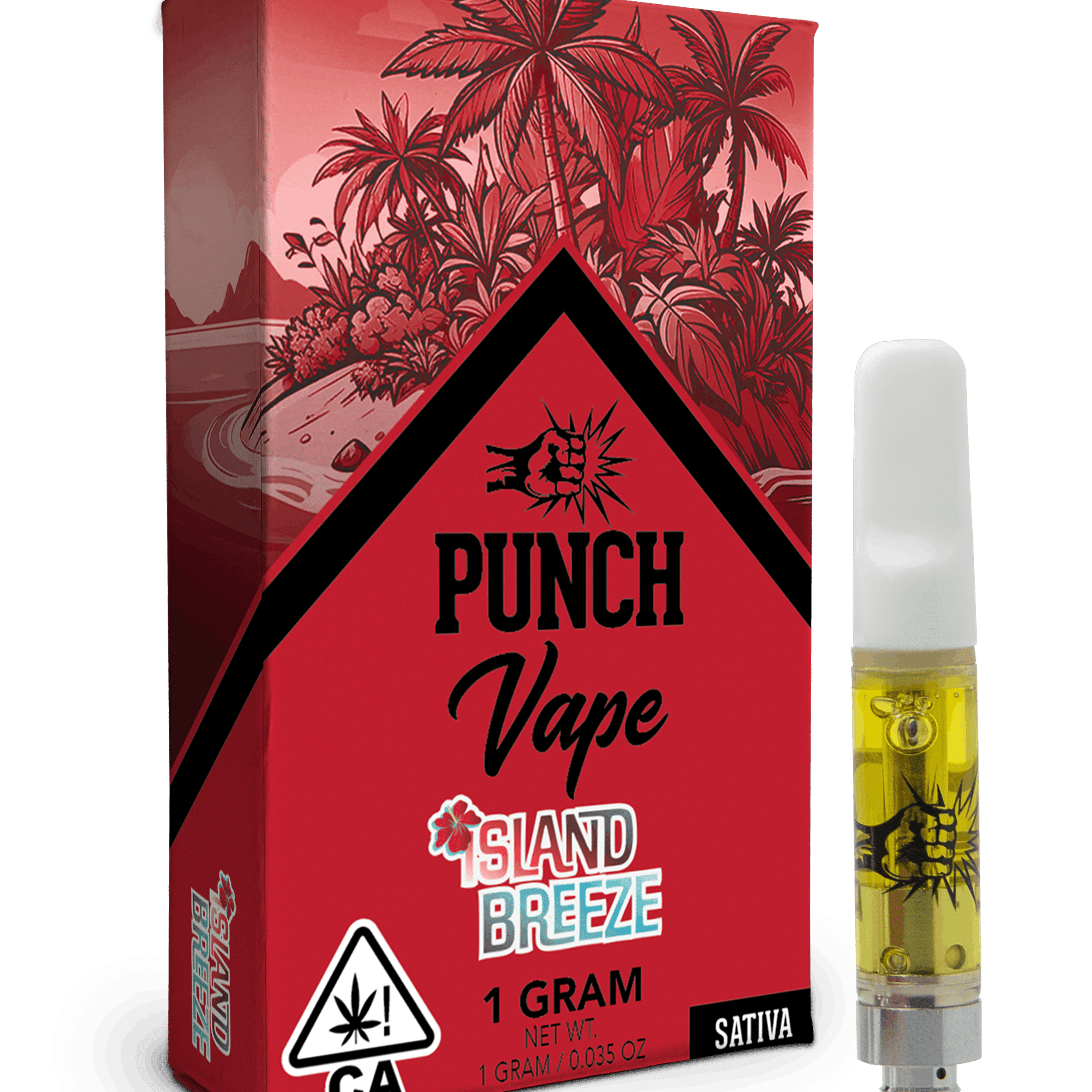 Punch - 510 Distillate Cart - Island Breeze (1g) - Punch Edibles & Extracts - - $20 - Cartridges