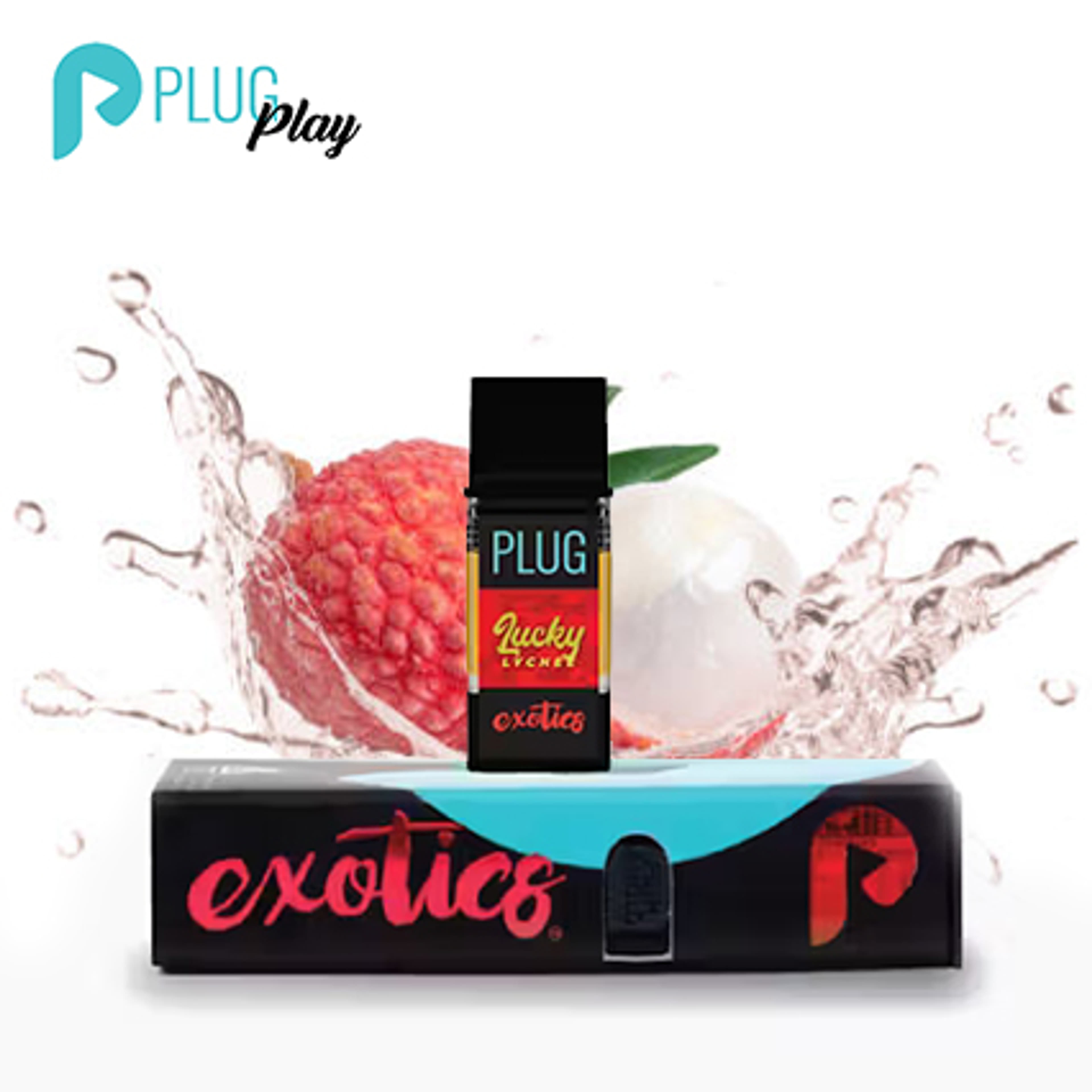 PLUGplay EXOTICS - Lucky Lychee PLUG - 1g - PLUGplay - EXOTICS - $34.99 - PLUGplay Pods