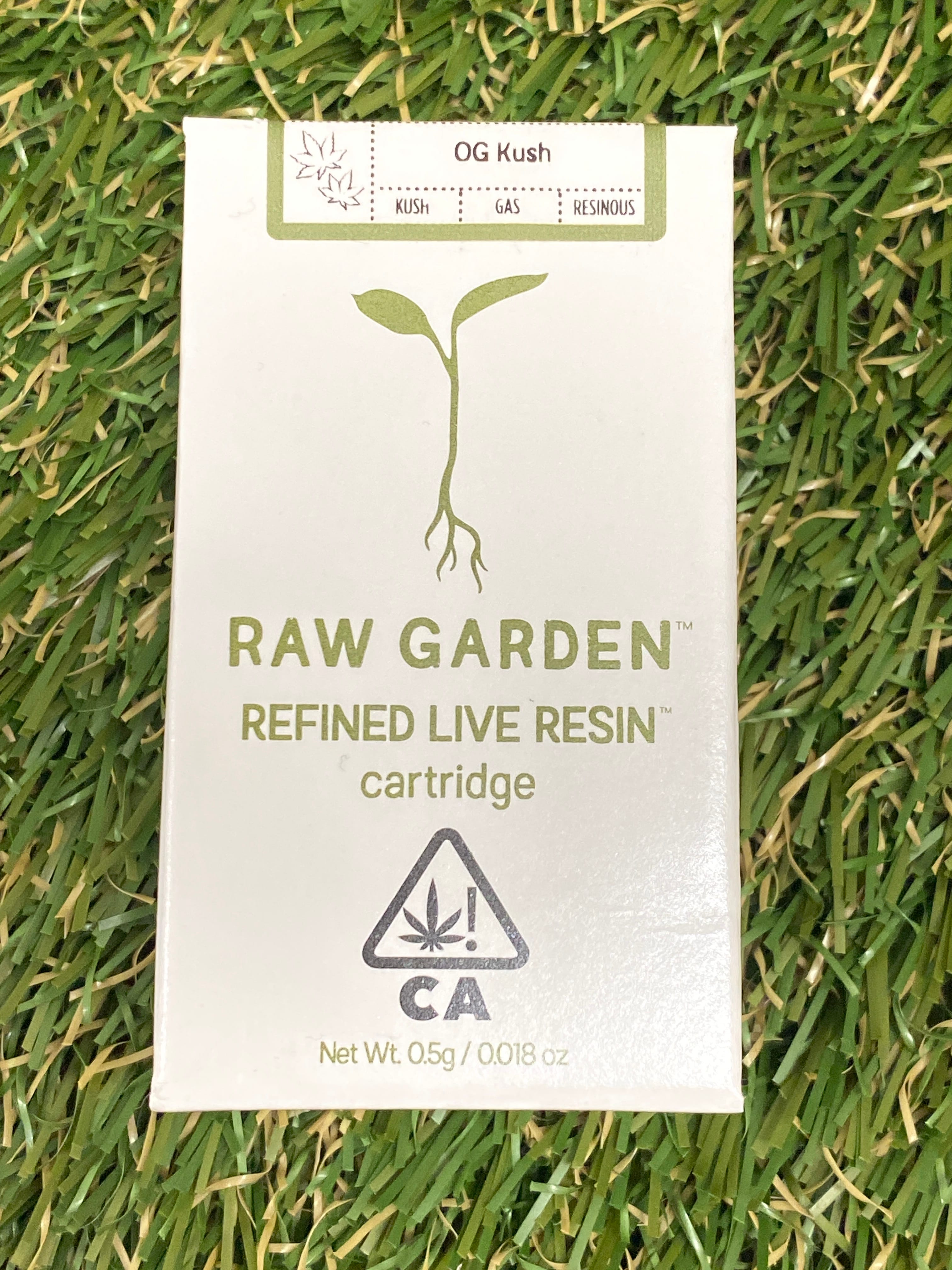 OG KUSH 0.5G REFILL - Raw Garden -  - $18 - Vape Cartridge
