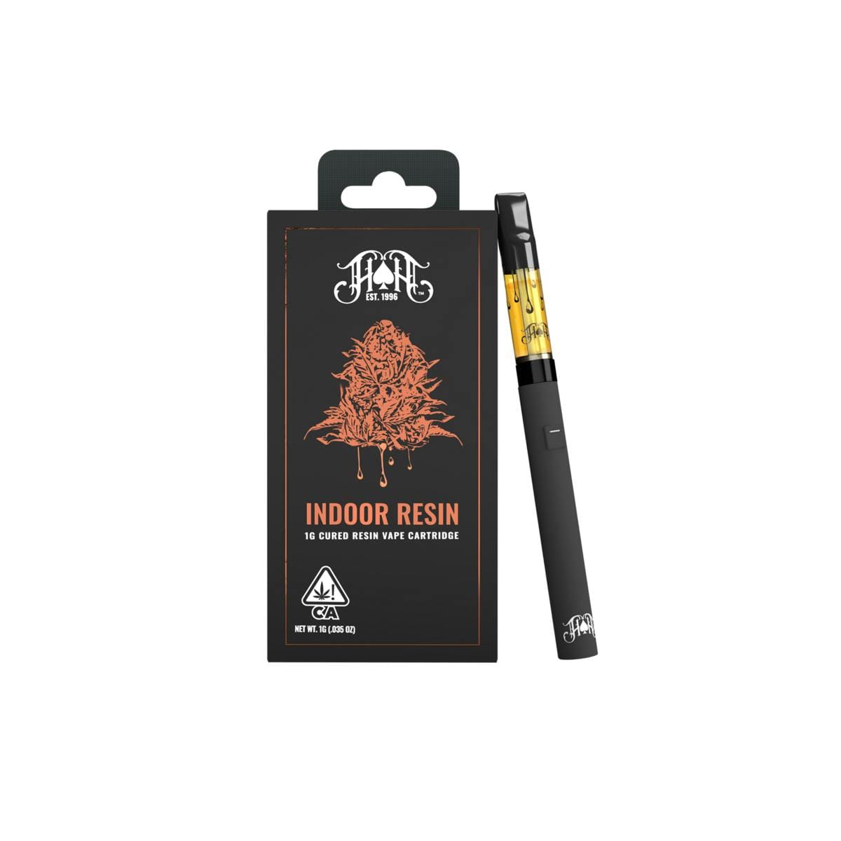 Indoor Resin: Purple Kush - 1g Cartridge - Heavy Hitters -  - $90 - Concentrates