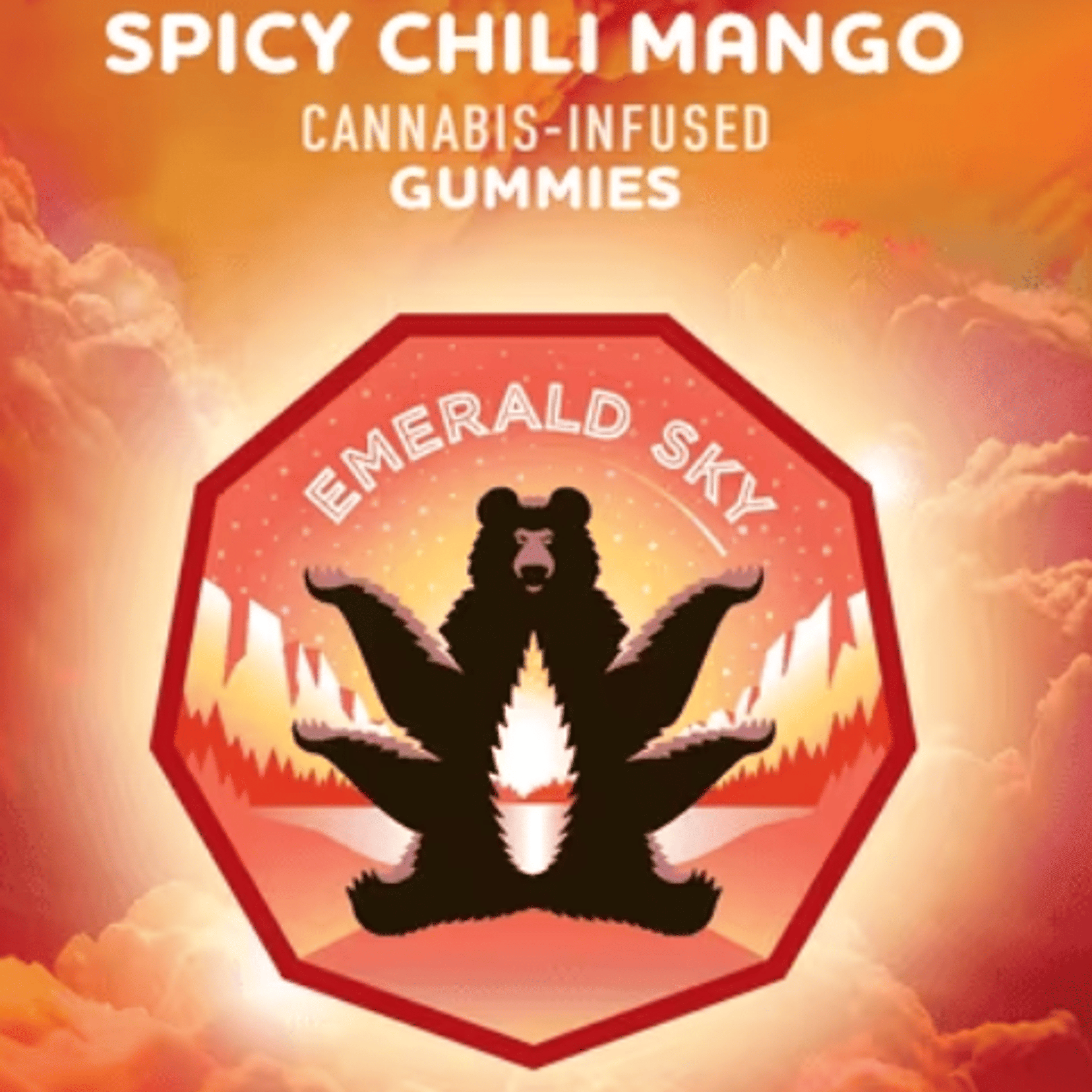 10mg Spicy Chili Mango Gummy - Emerald Sky - - $11.25 - Edibles