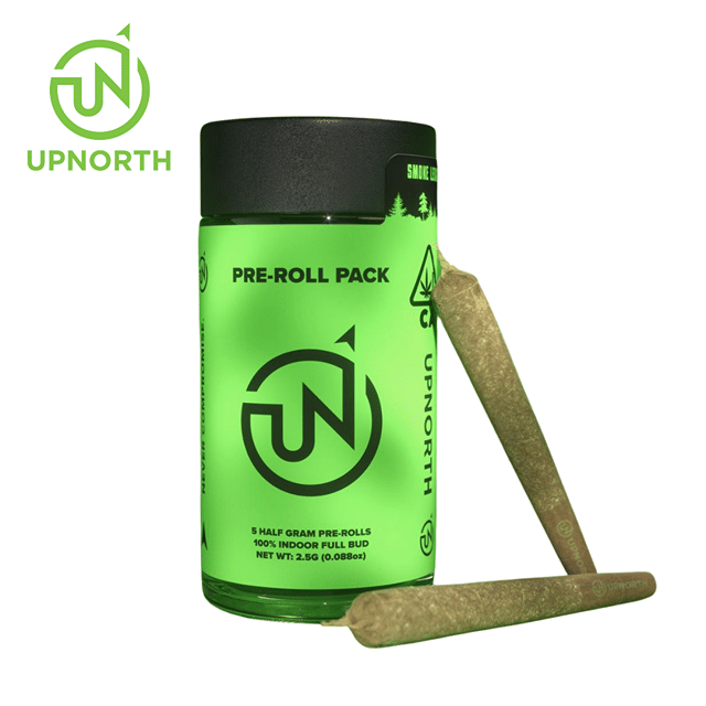 UpNorth - Bubba Kush - Pre-Roll 5-Pack - 2.5g